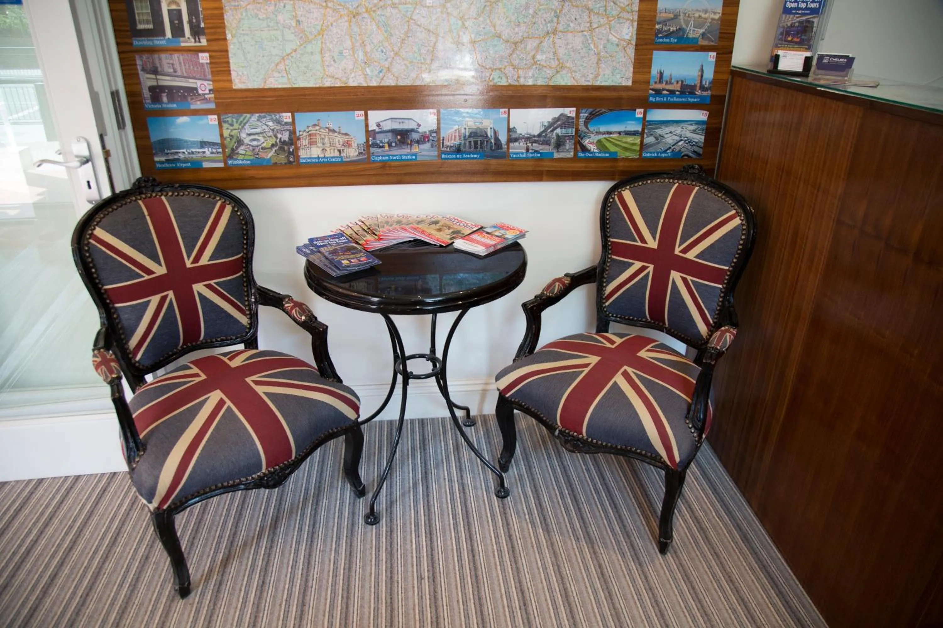 Lobby or reception in Chelsea Guest House