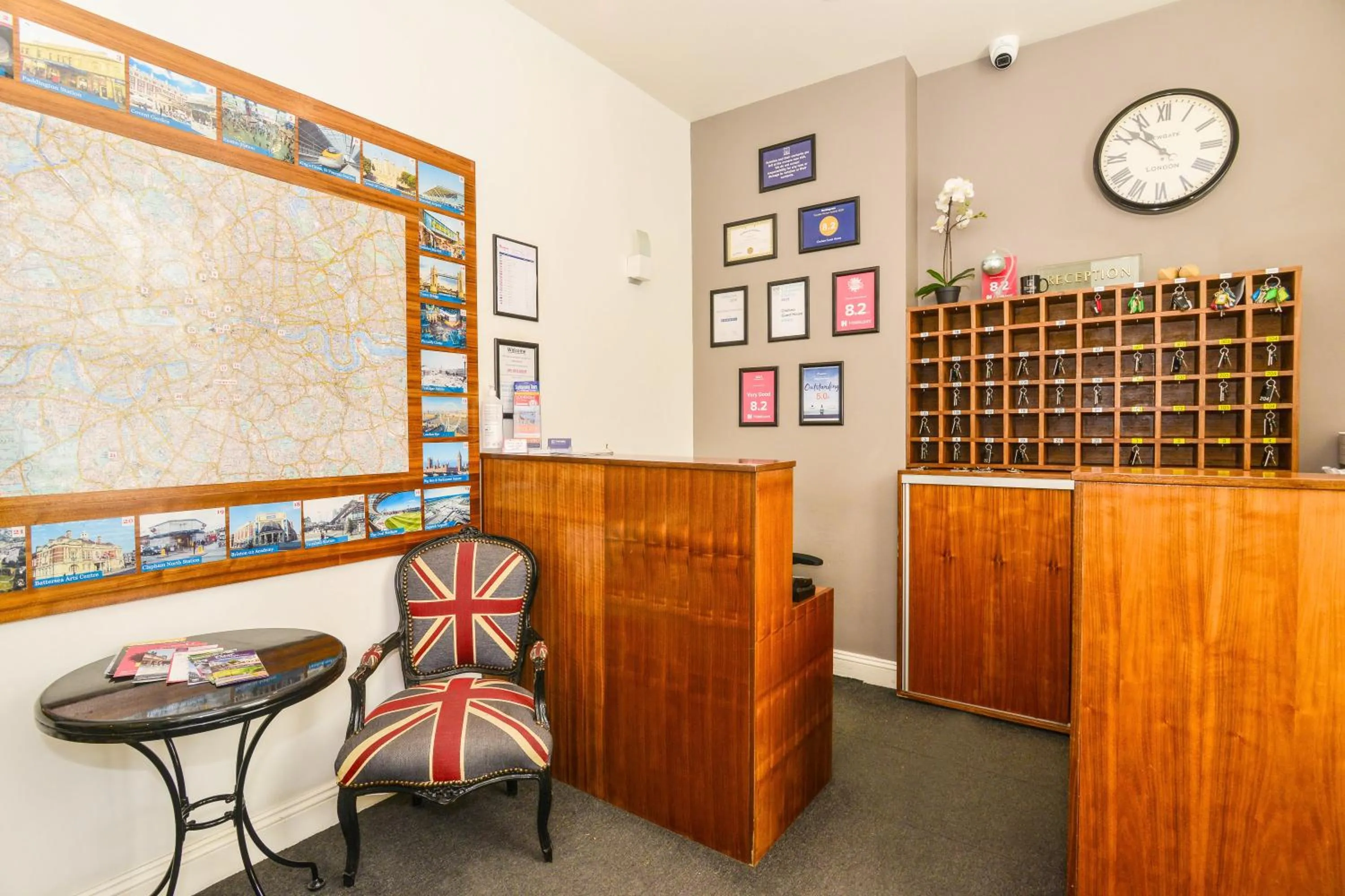 Lobby or reception in Chelsea Guest House