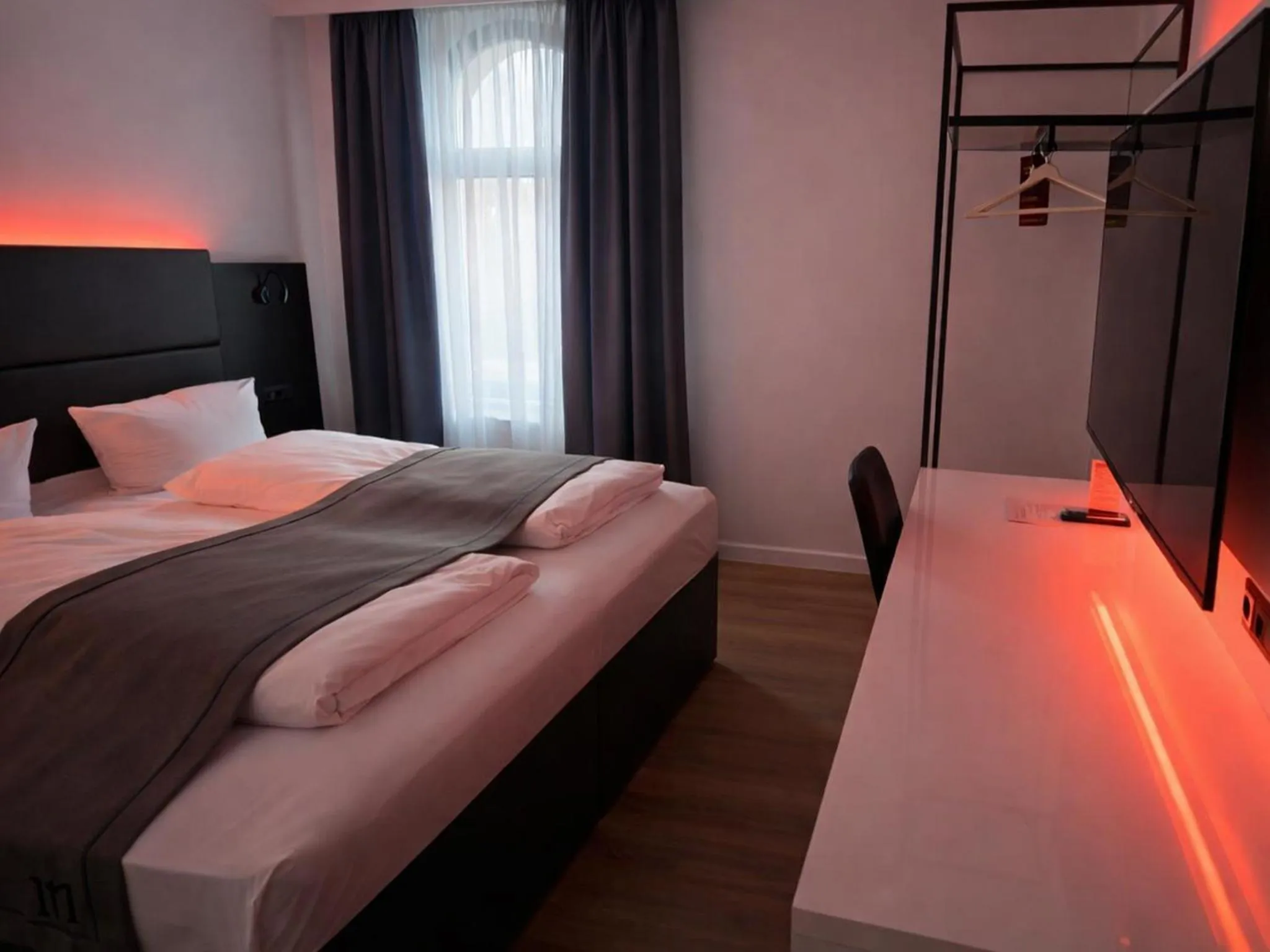 Photo of the whole room, Bed in DORMERO Hotel Coburg