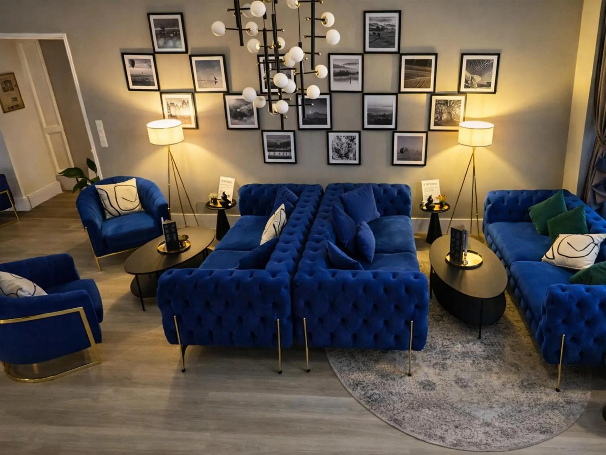 Lobby or reception in DORMERO Hotel Coburg