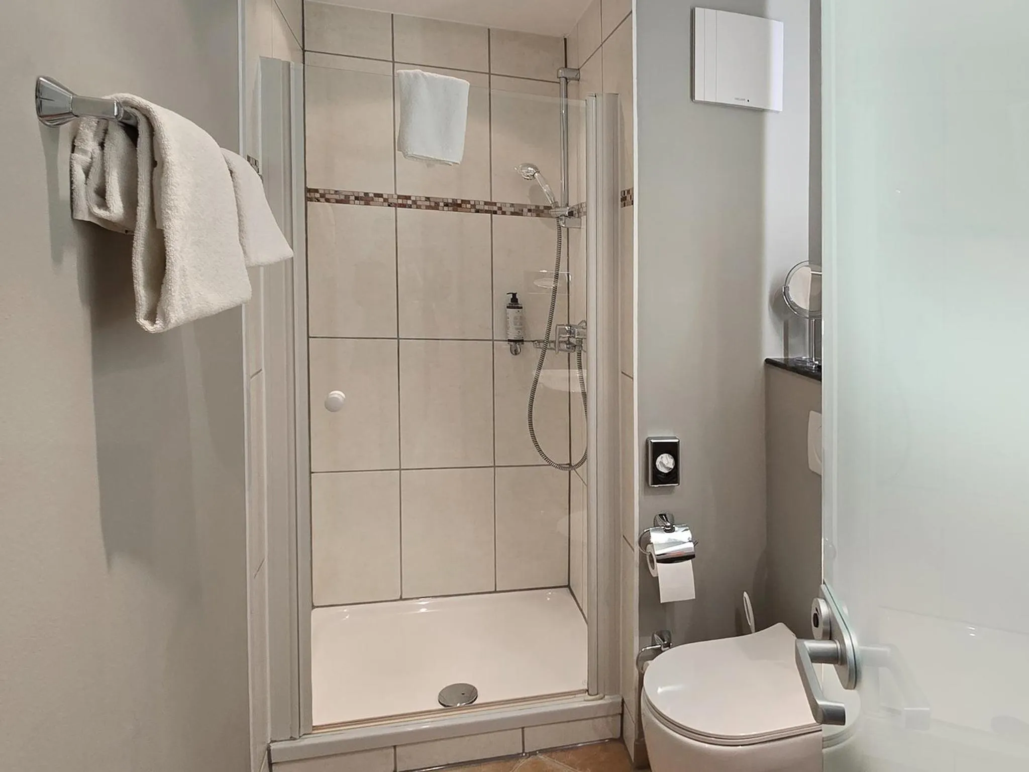 Bathroom in DORMERO Hotel Coburg