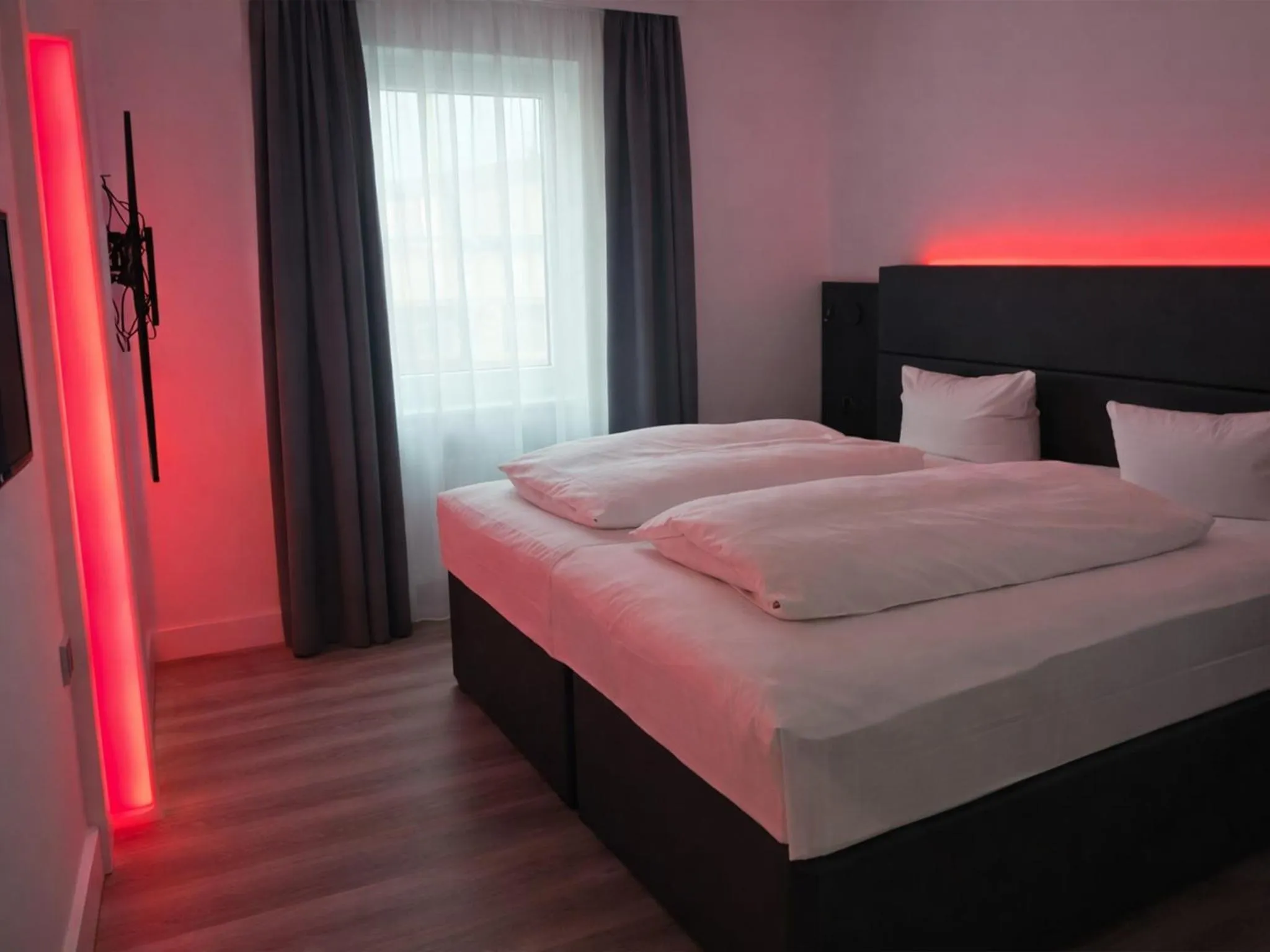 Photo of the whole room, Bed in DORMERO Hotel Coburg