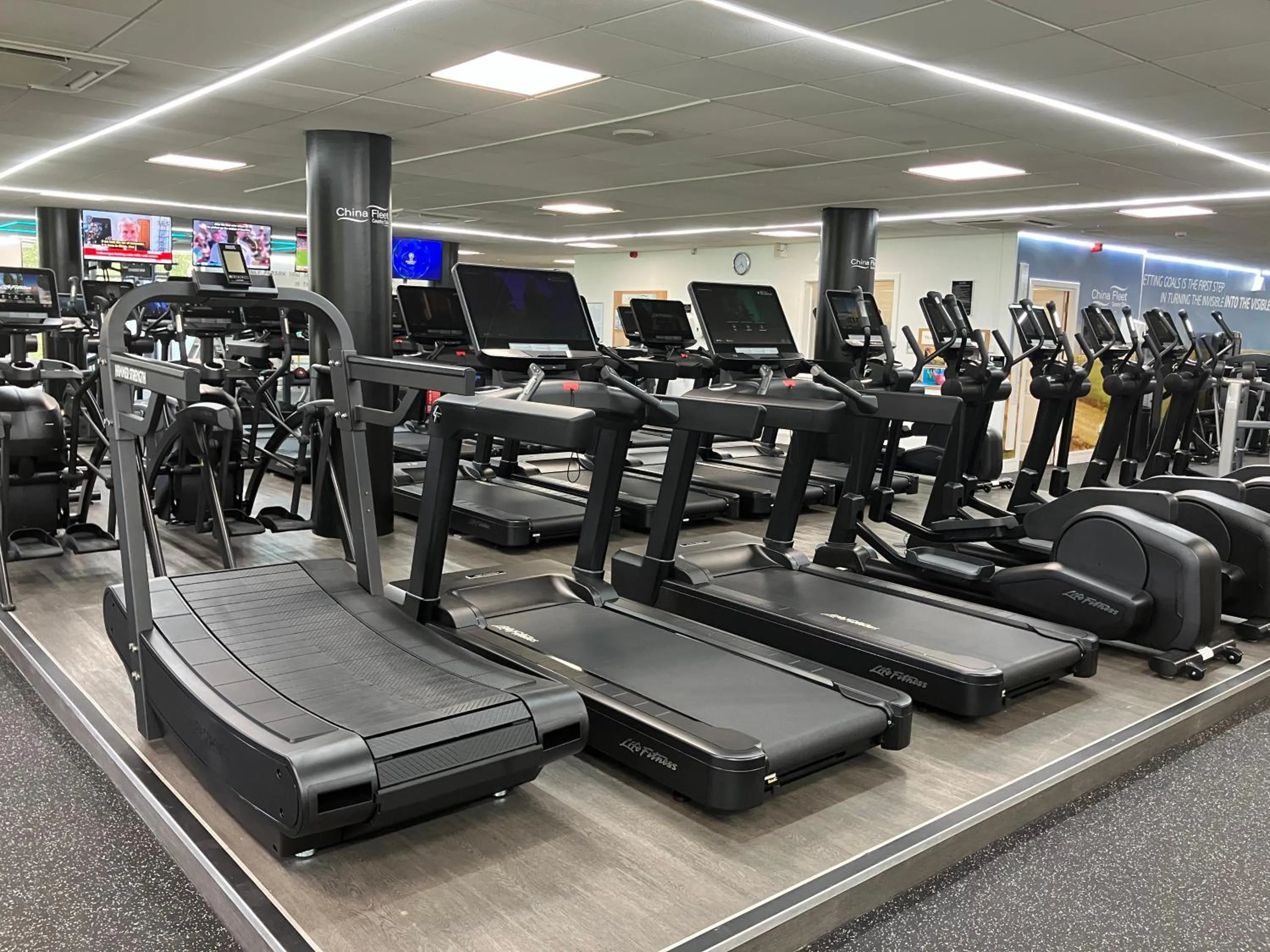 Fitness centre/facilities in China Fleet Country Club