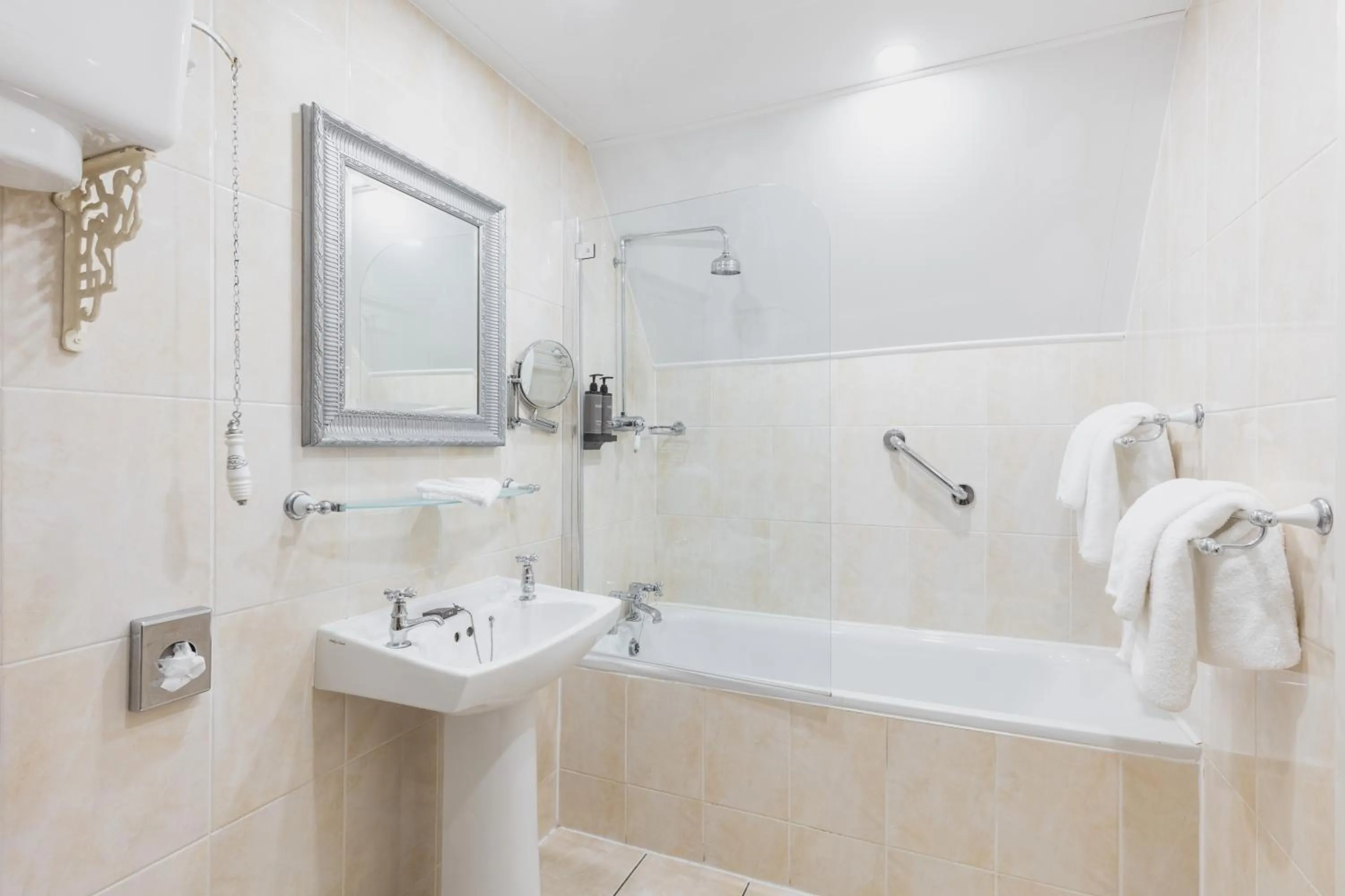 Bathroom in Lumley Castle Hotel