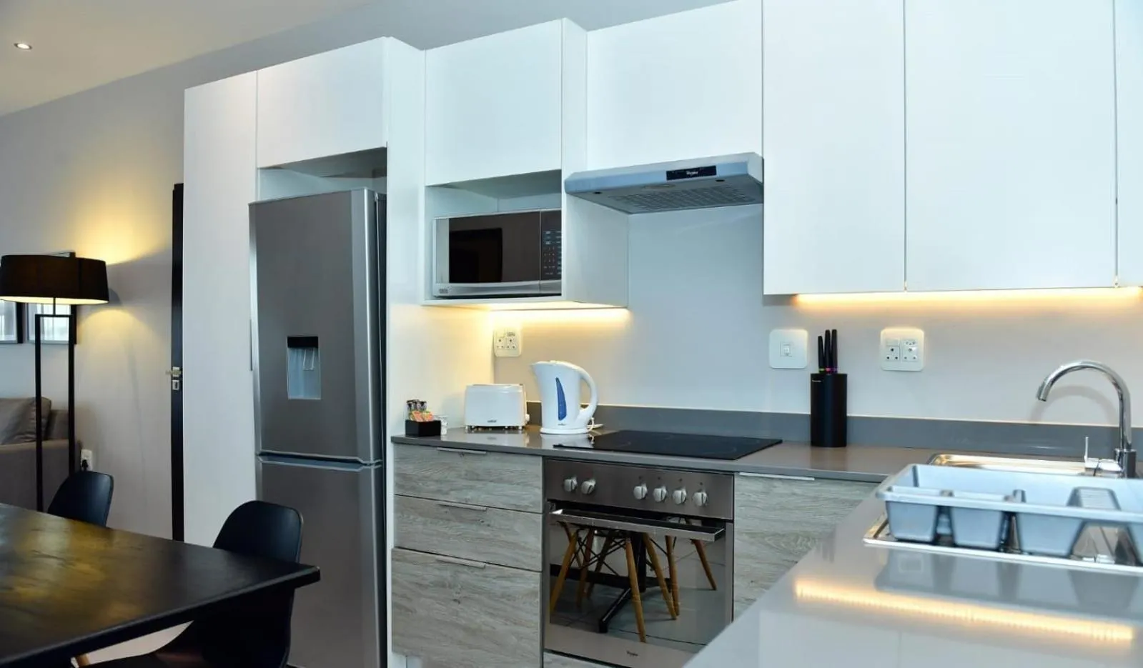 kitchen in Mint Hotel Rosebank