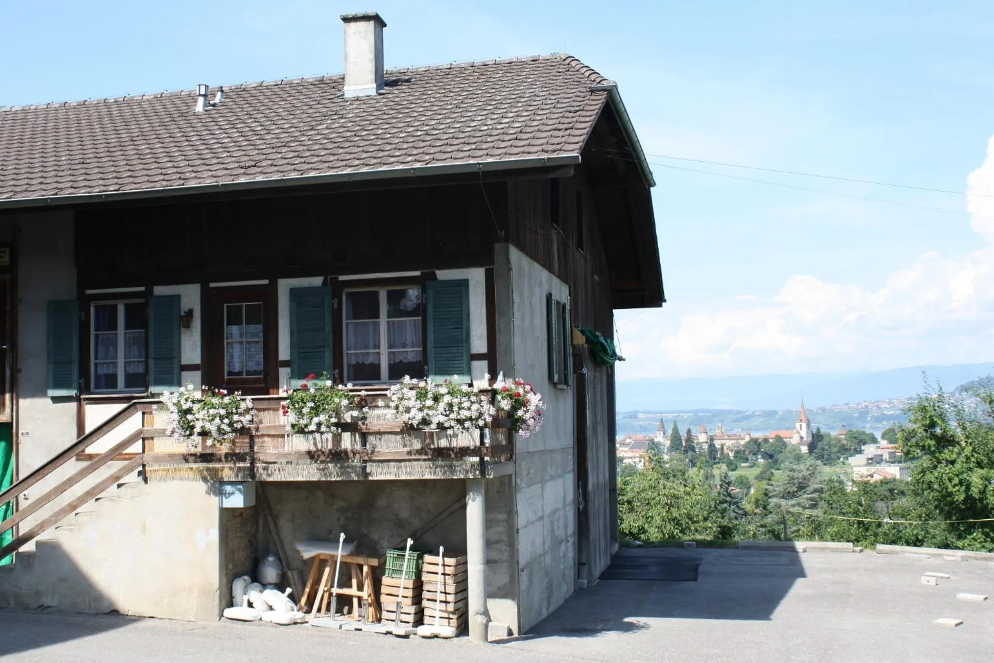 Facade/entrance in Hof Oberprehl
