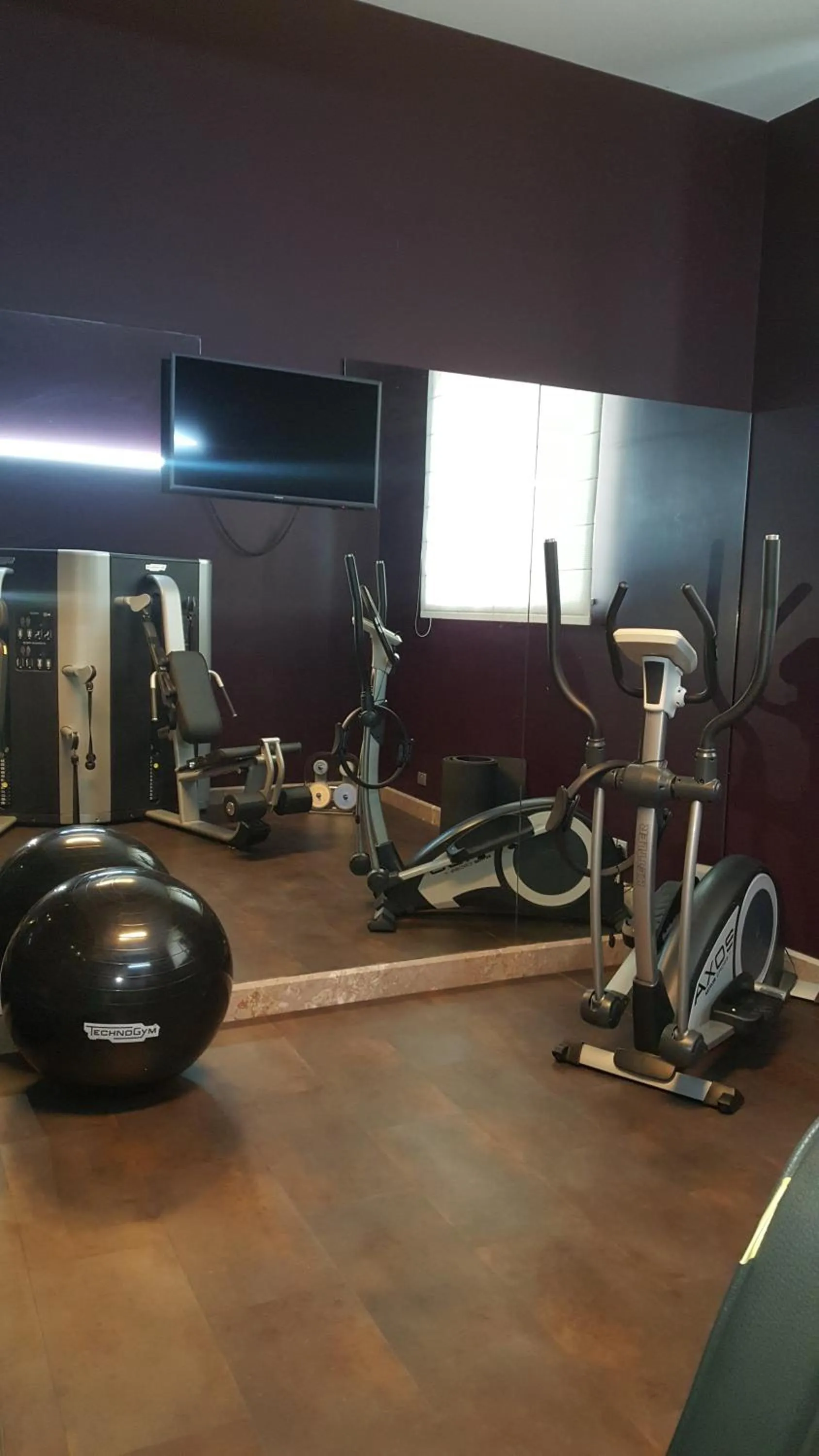 Fitness centre/facilities in Hotel Porta Felice & Spa