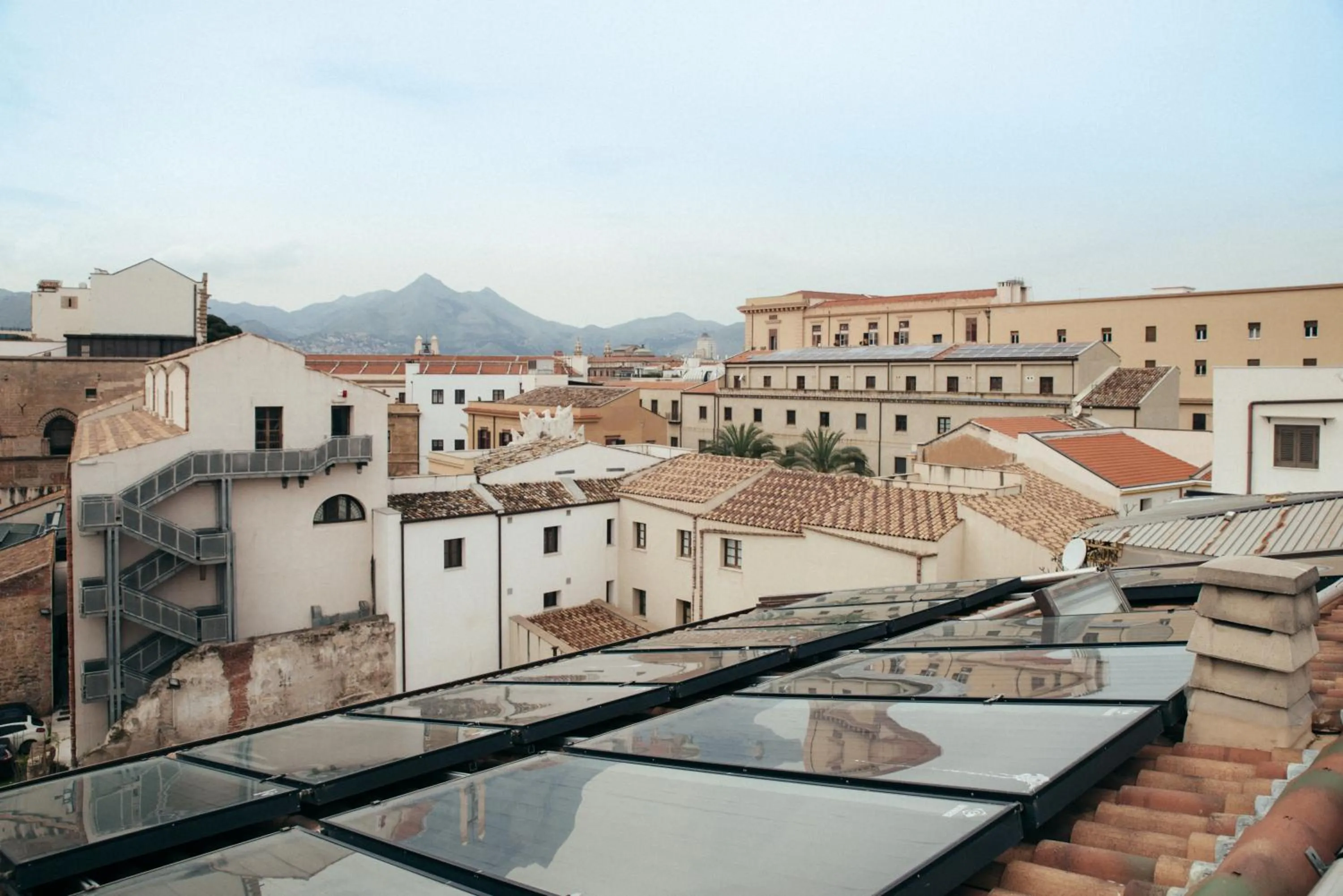 Balcony/Terrace in Hotel Porta Felice & Spa