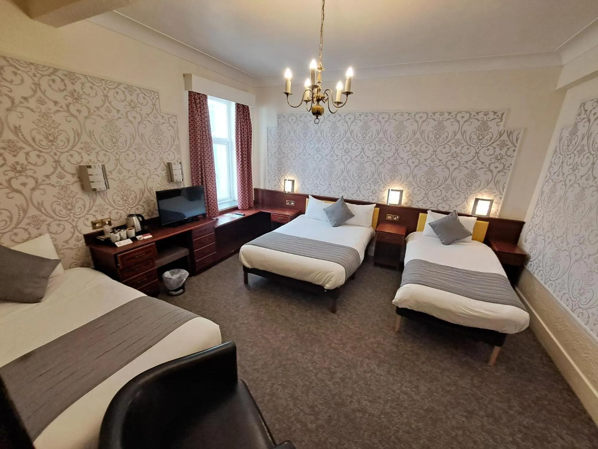 Bed in Scarisbrick Hotel