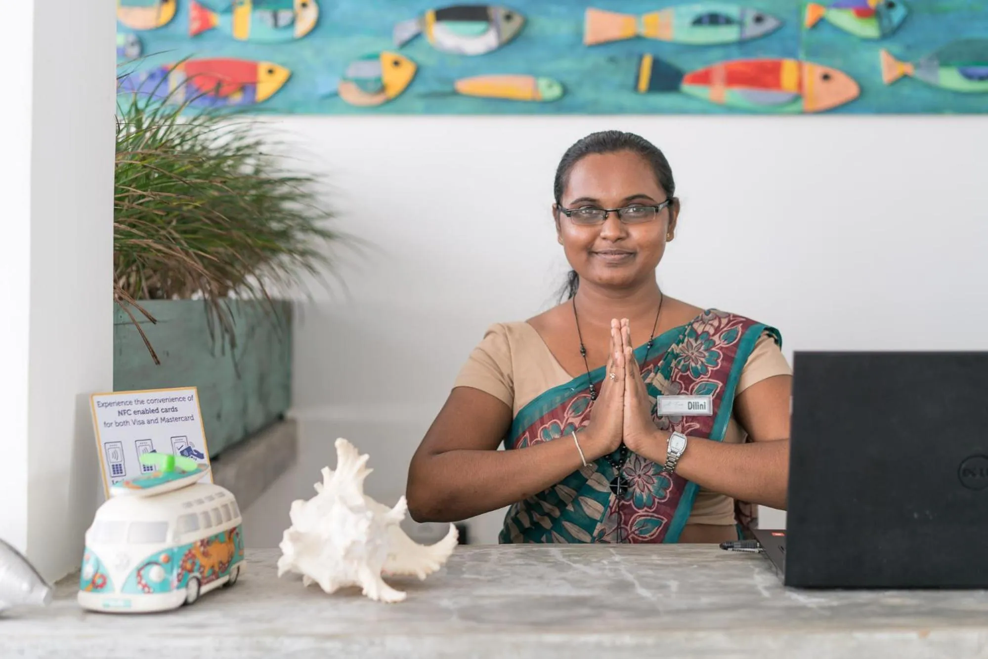 Staff in At Ease Beach Hotel