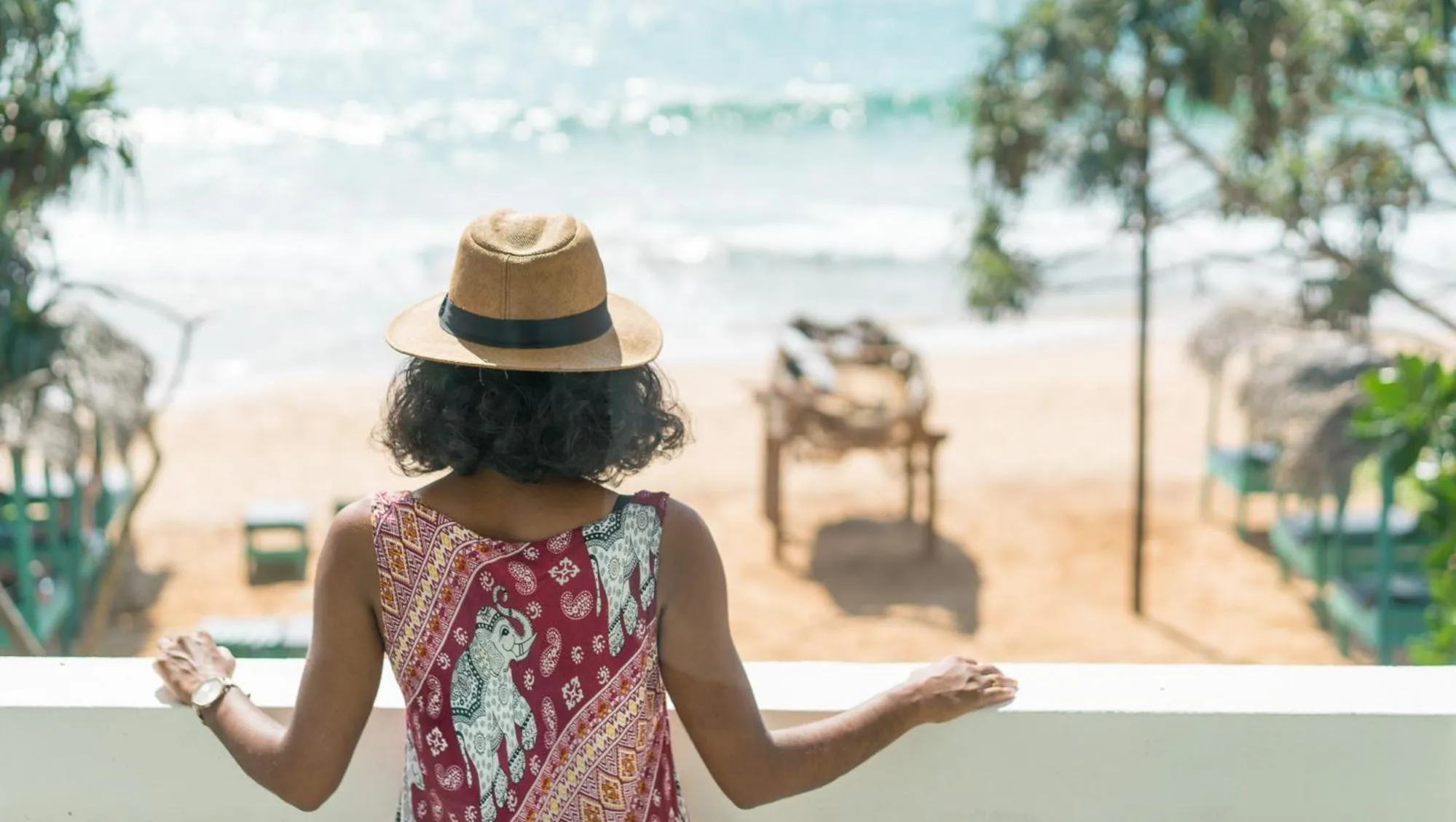 People in At Ease Beach Hotel