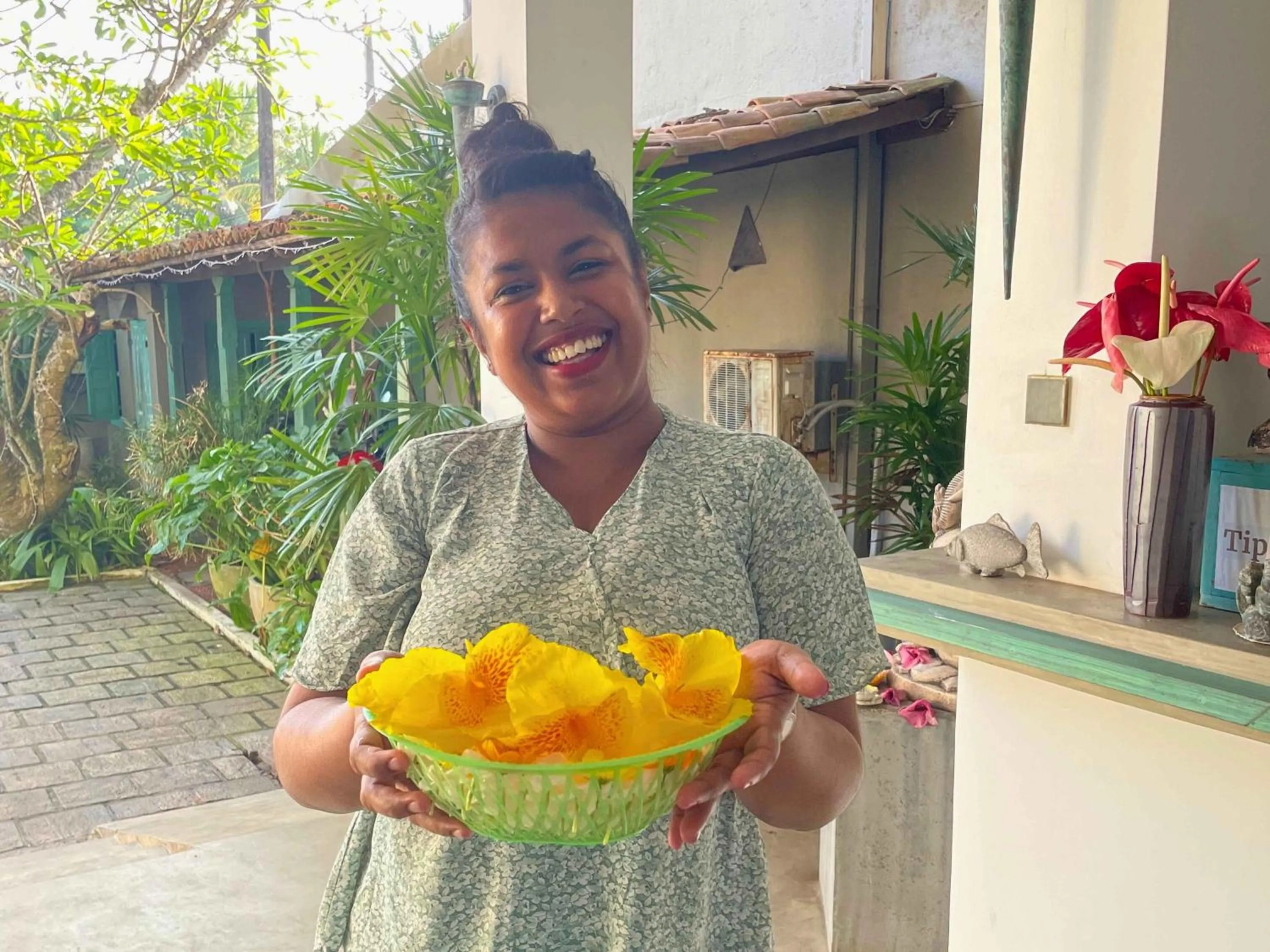 Staff in At Ease Beach Hotel