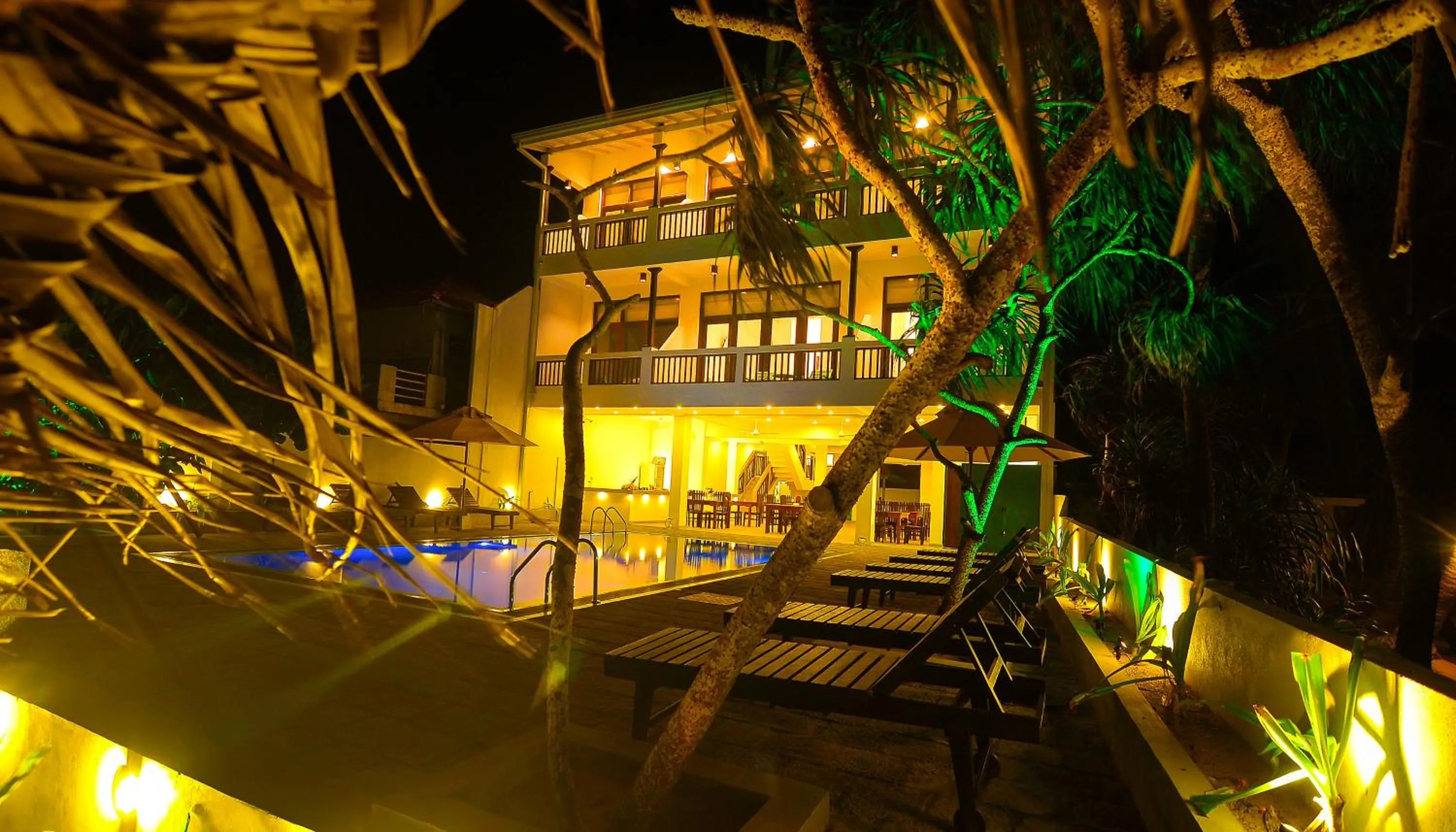 Night in At Ease Beach Hotel