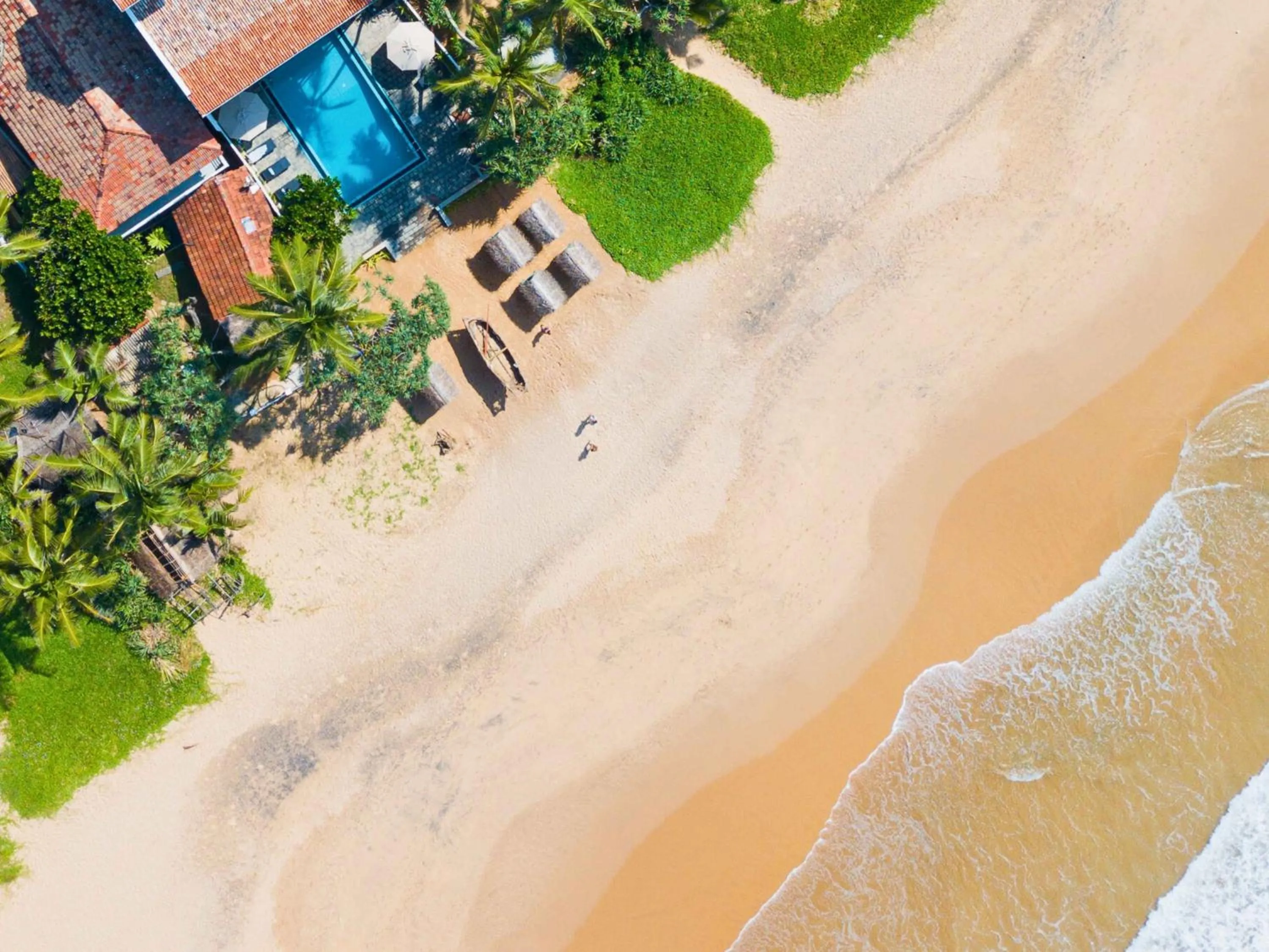 Property building in At Ease Beach Hotel