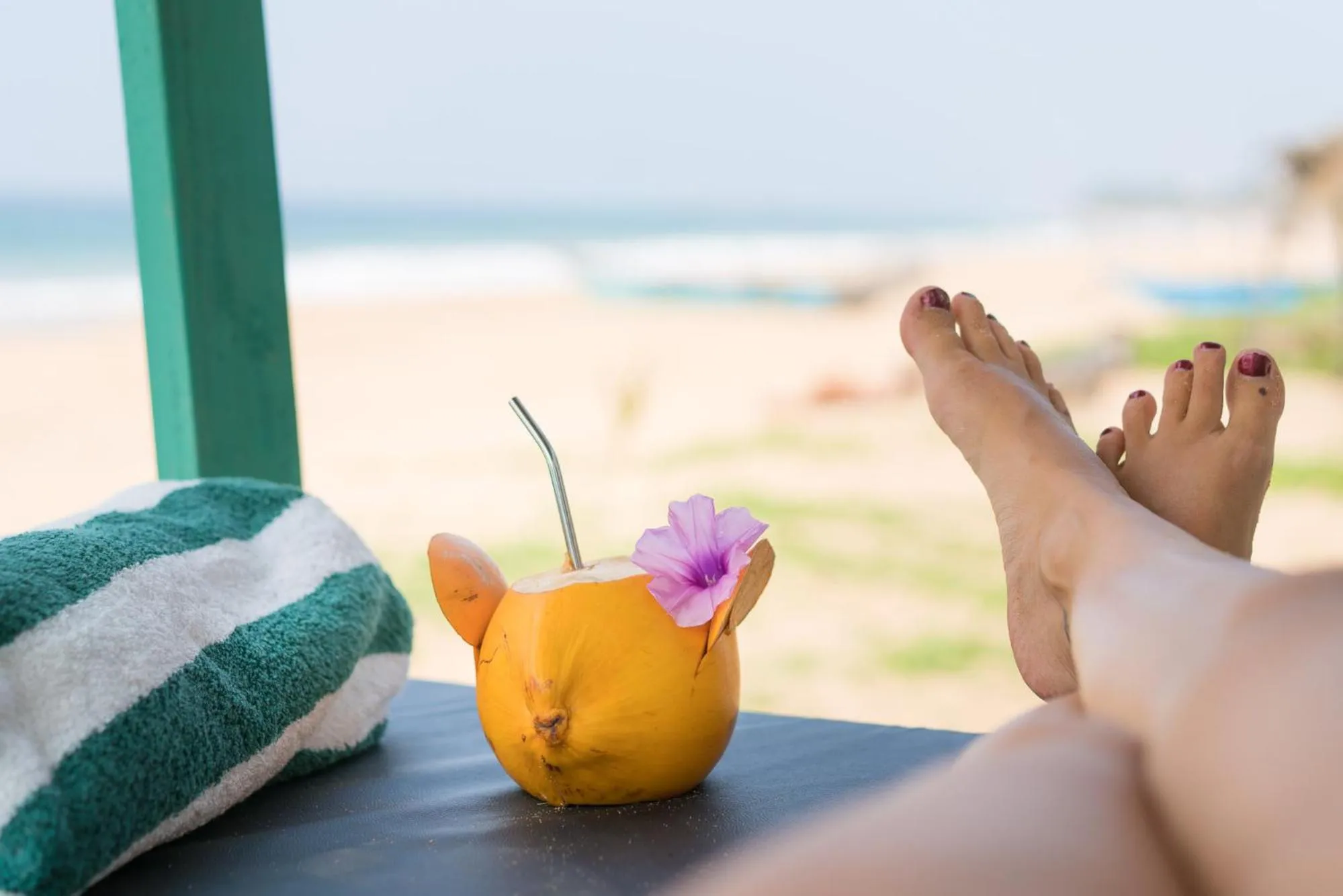 People in At Ease Beach Hotel