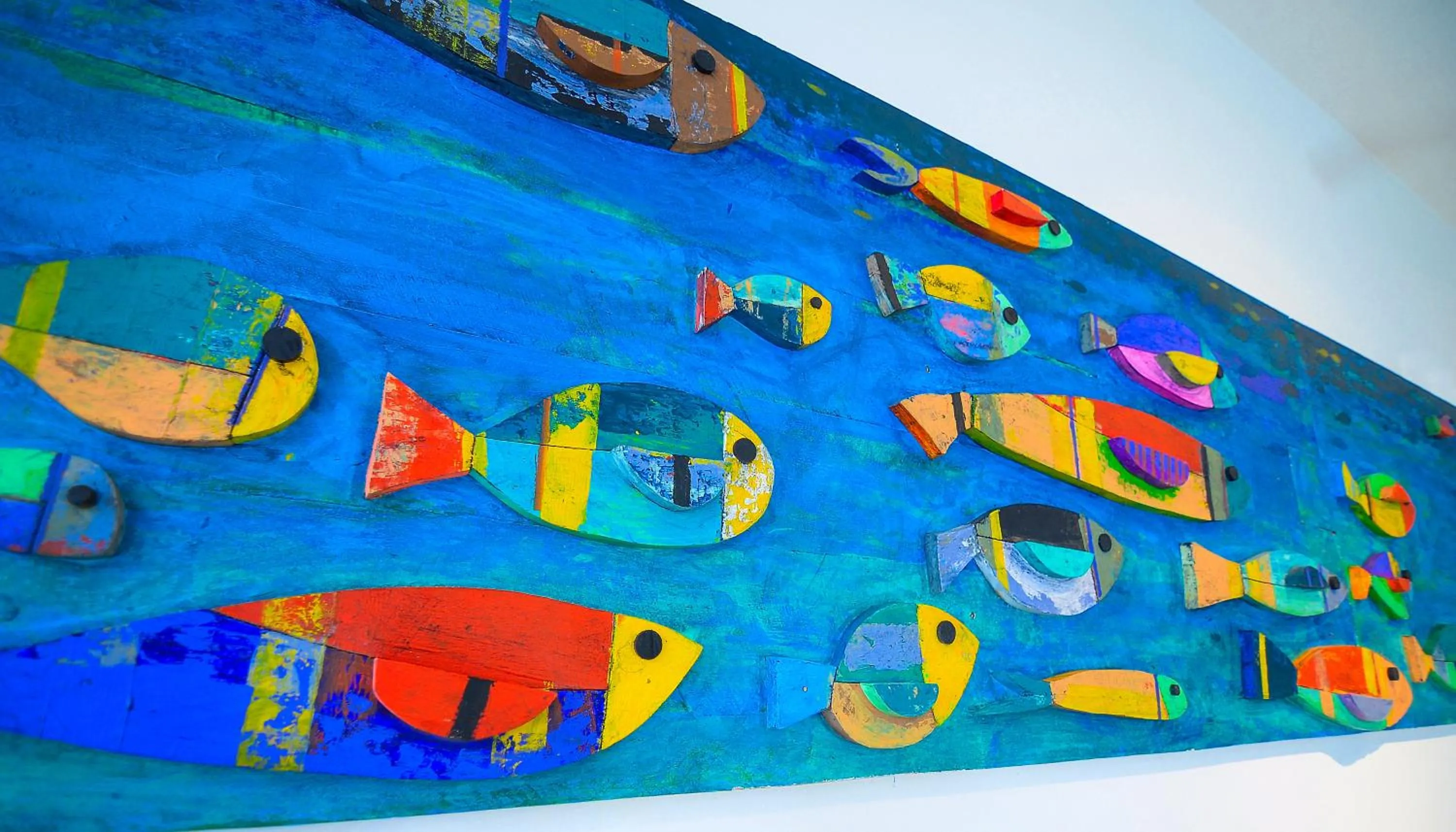 Lobby or reception in At Ease Beach Hotel