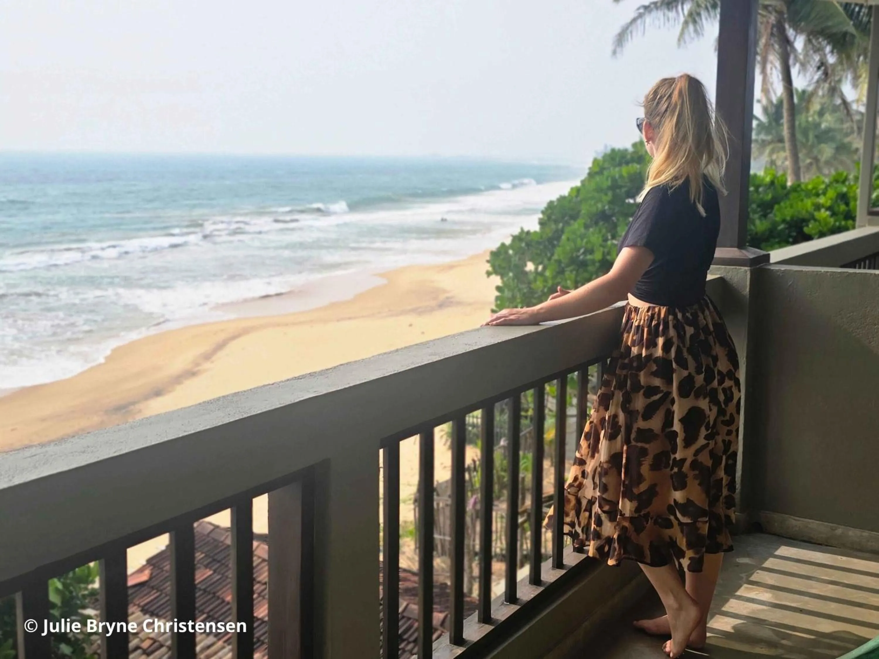 Balcony/Terrace in At Ease Beach Hotel