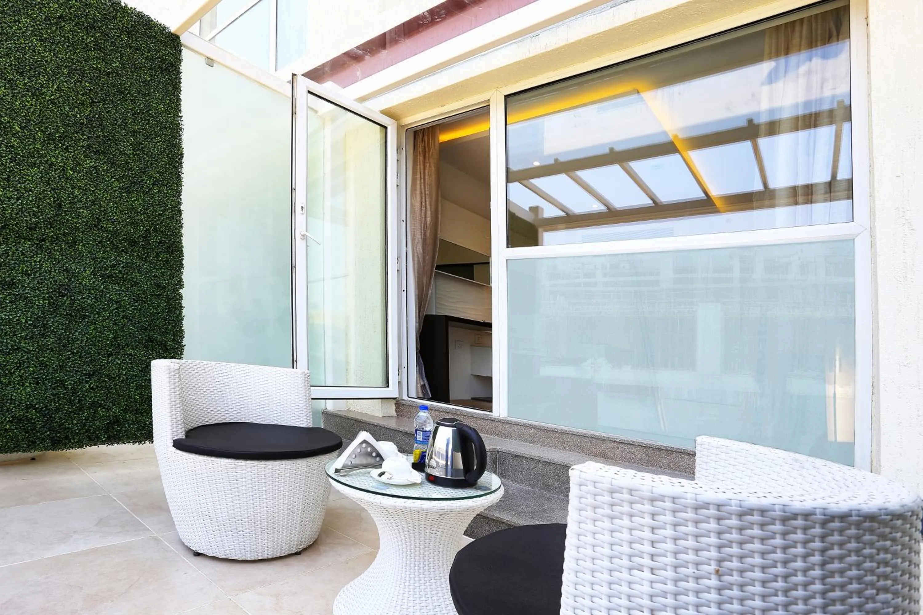 Balcony/Terrace in Bhagini Icon Premier Hotel