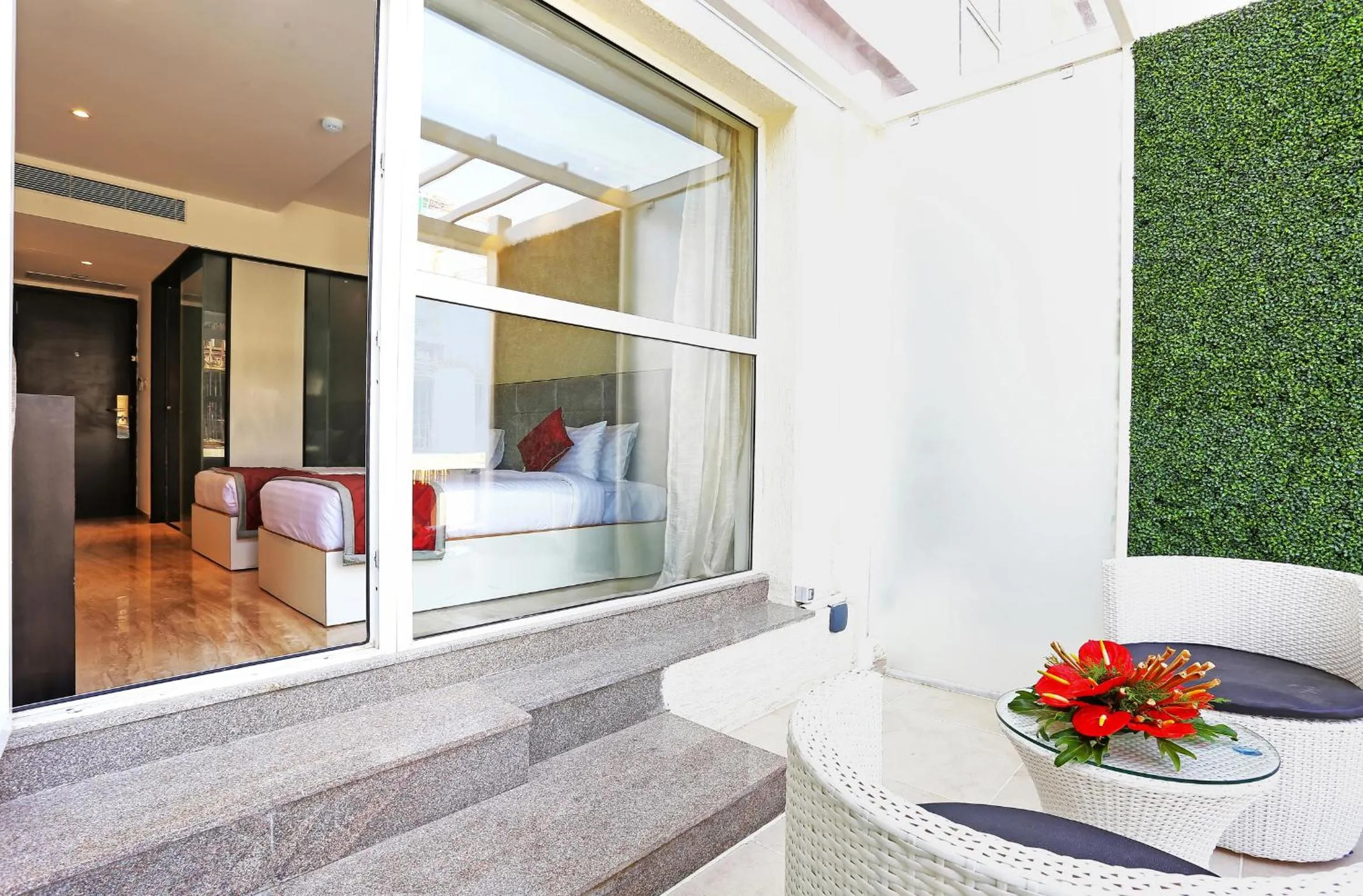 Balcony/Terrace in Bhagini Icon Premier Hotel