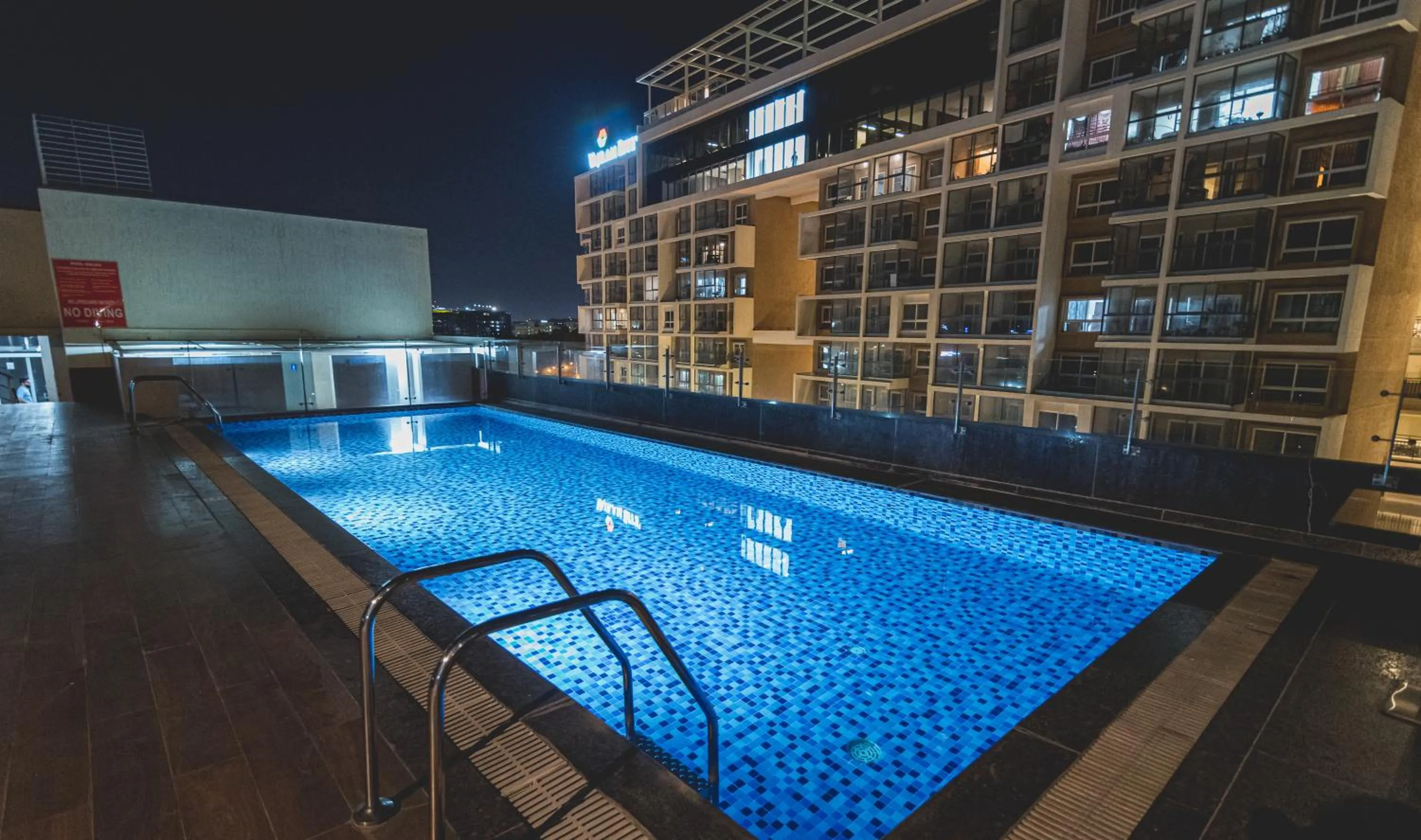 Pool view in Bhagini Icon Premier Hotel