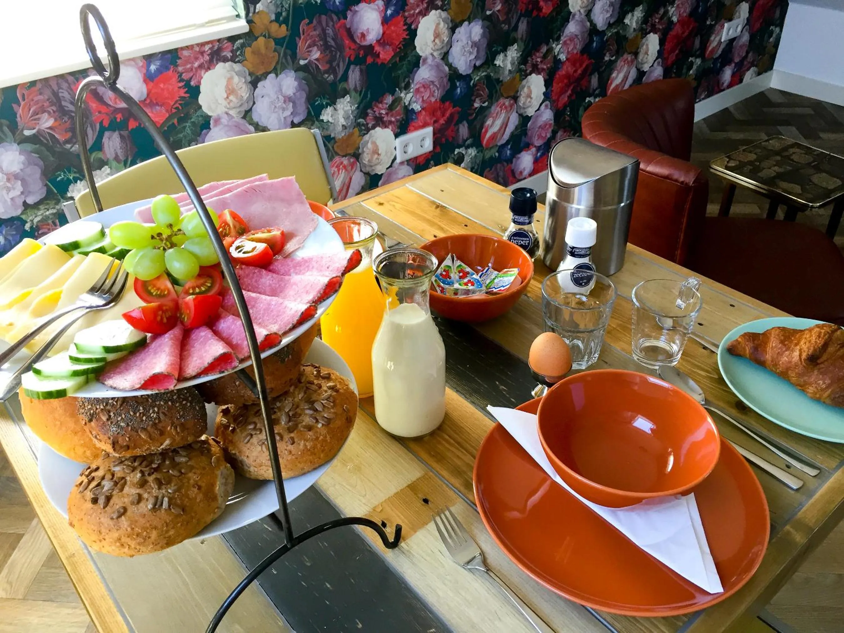 Food close-up in B&B Ootmarsum