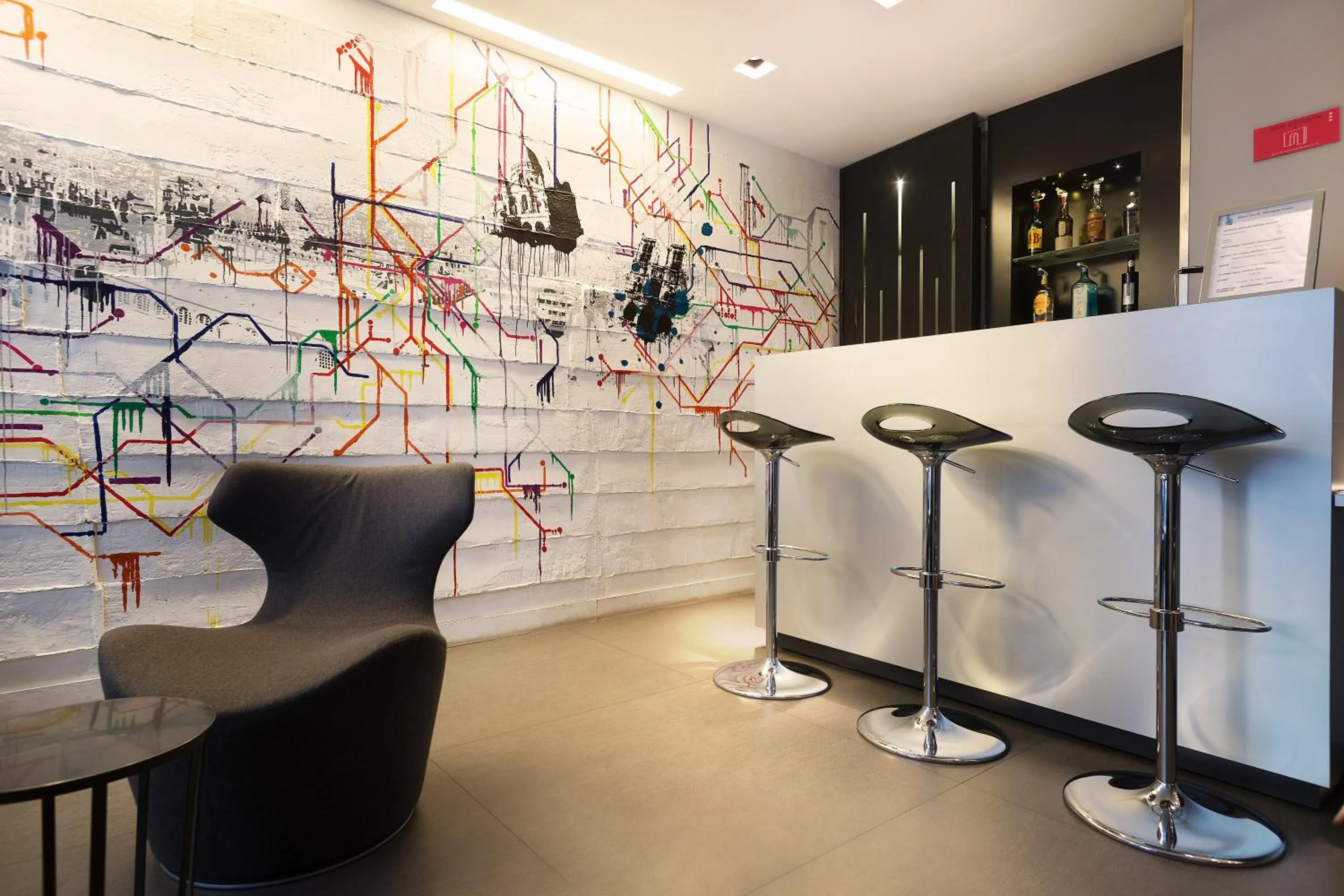 Lounge or bar in Arc de Triomphe Etoile