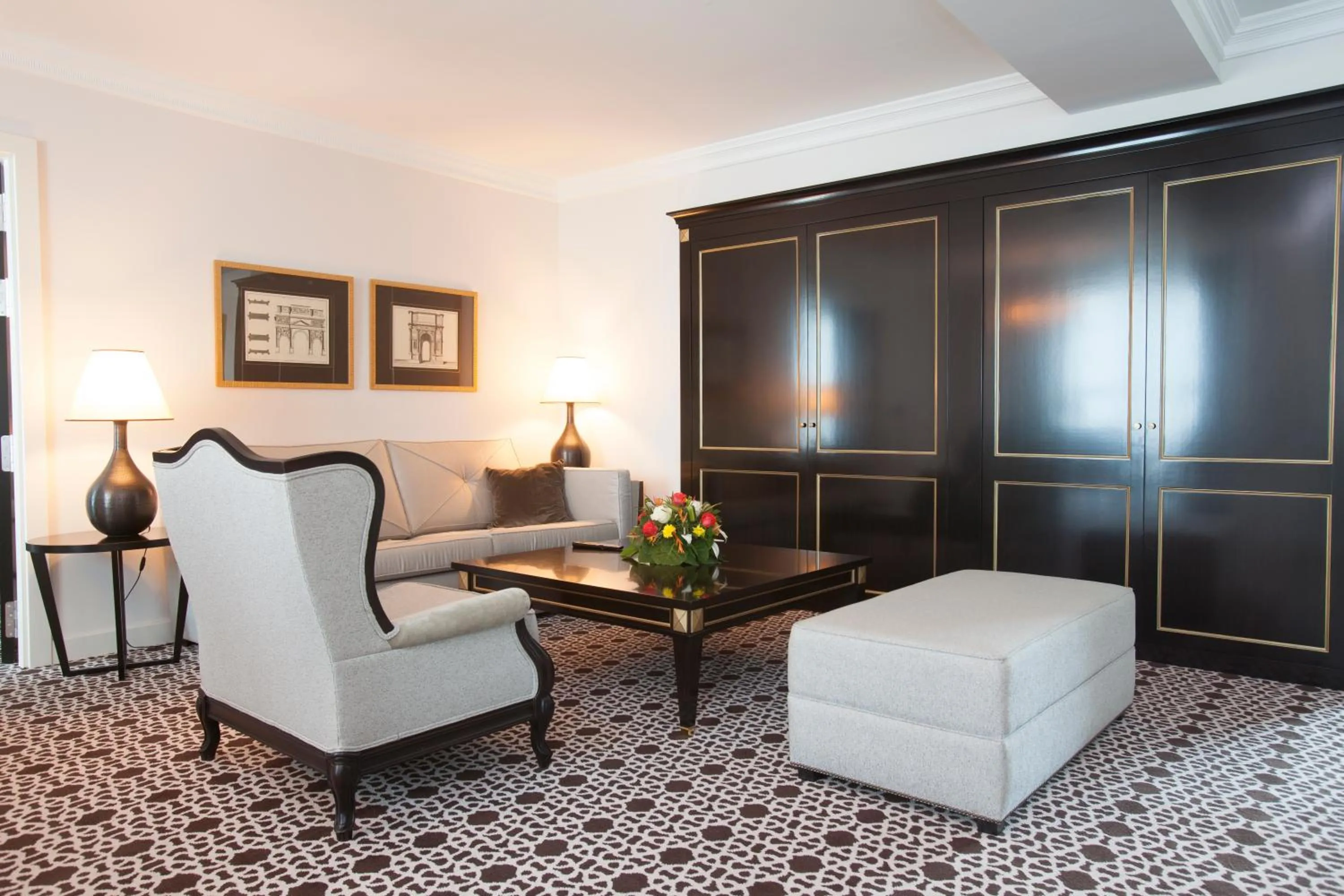 Living room in Palm Camayenne