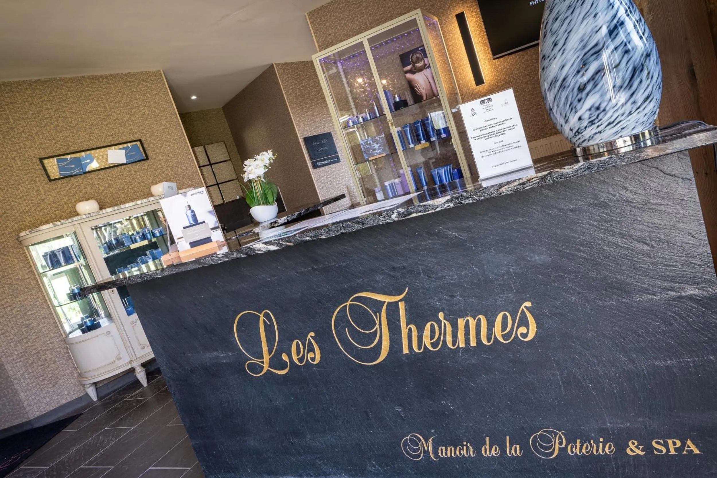 Spa and wellness centre/facilities in Le Manoir De La Poterie & Spa