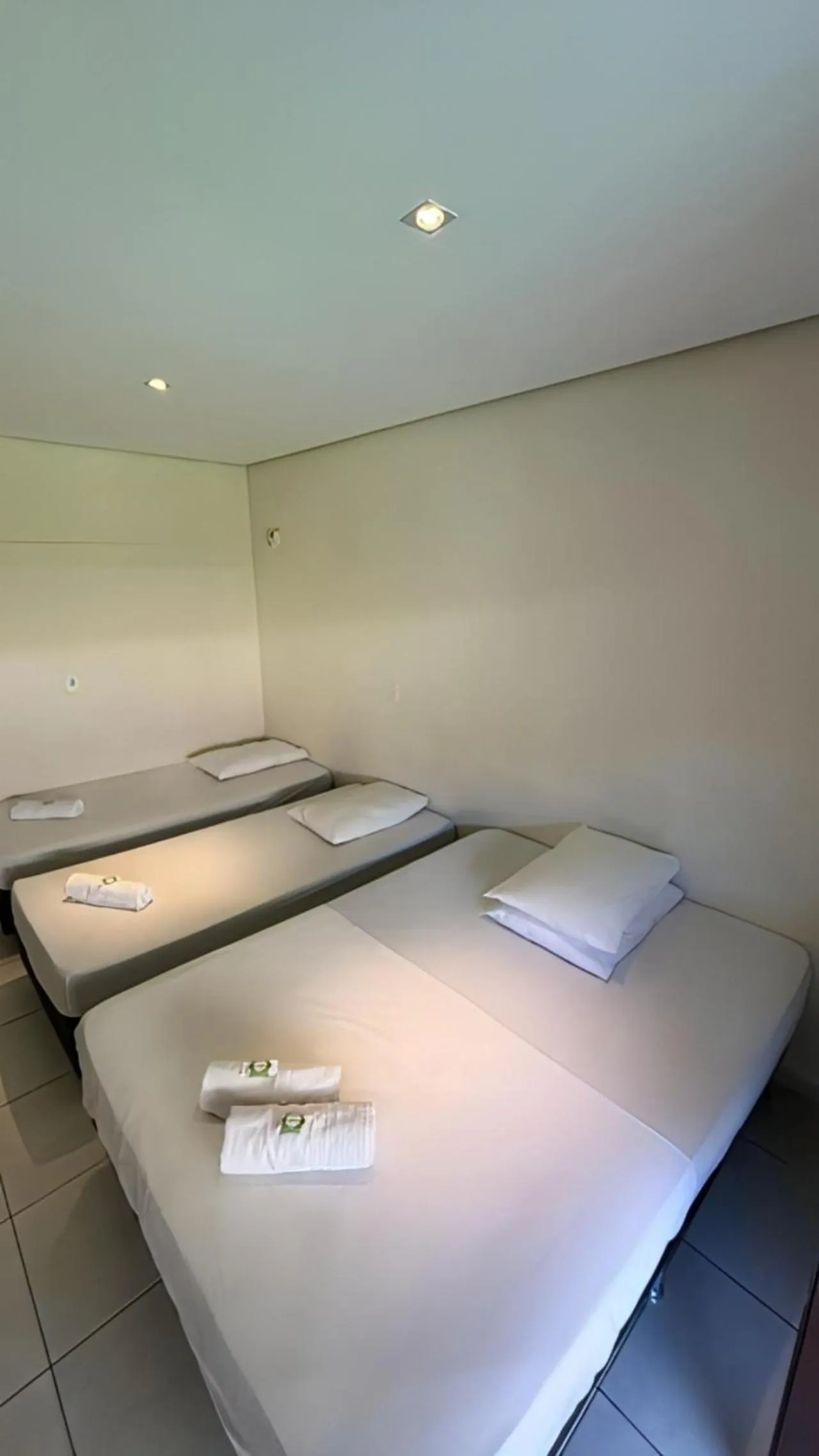 Bed in Pousada Porto do Rio