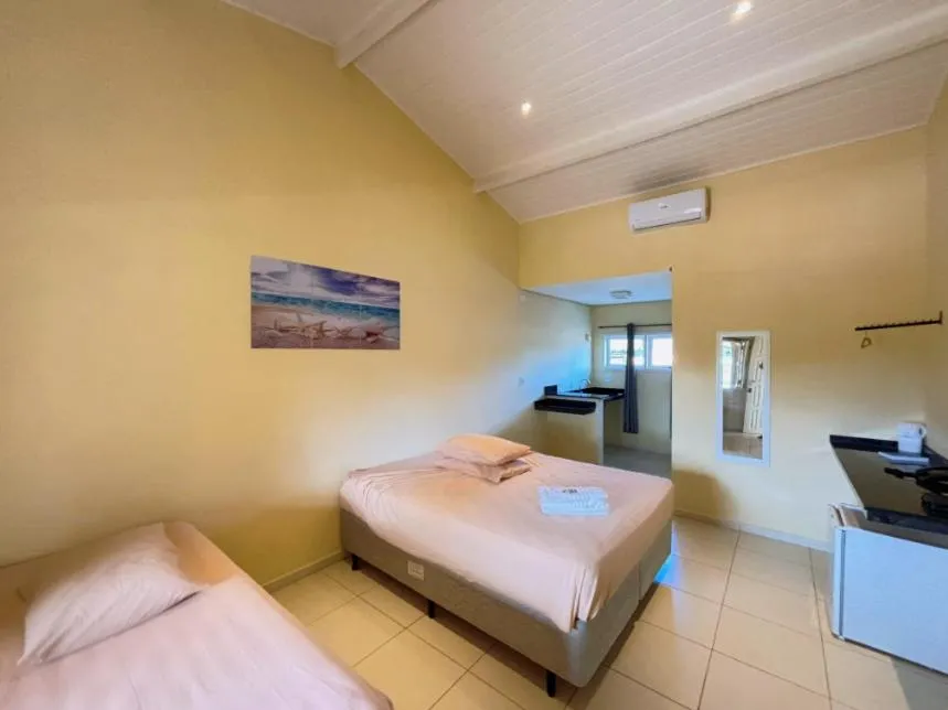 Bed in Pousada Porto do Rio