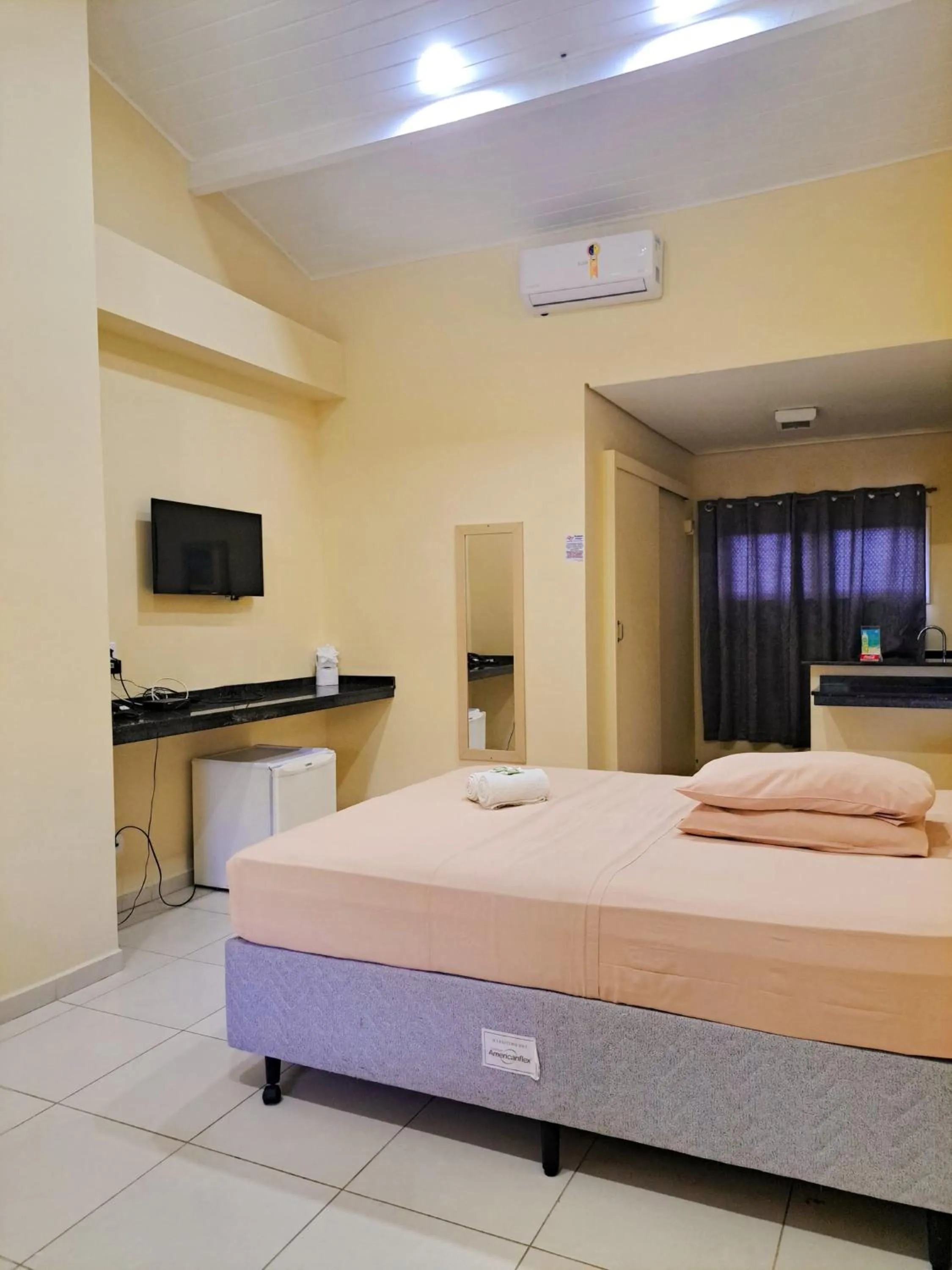 Bed in Pousada Porto do Rio