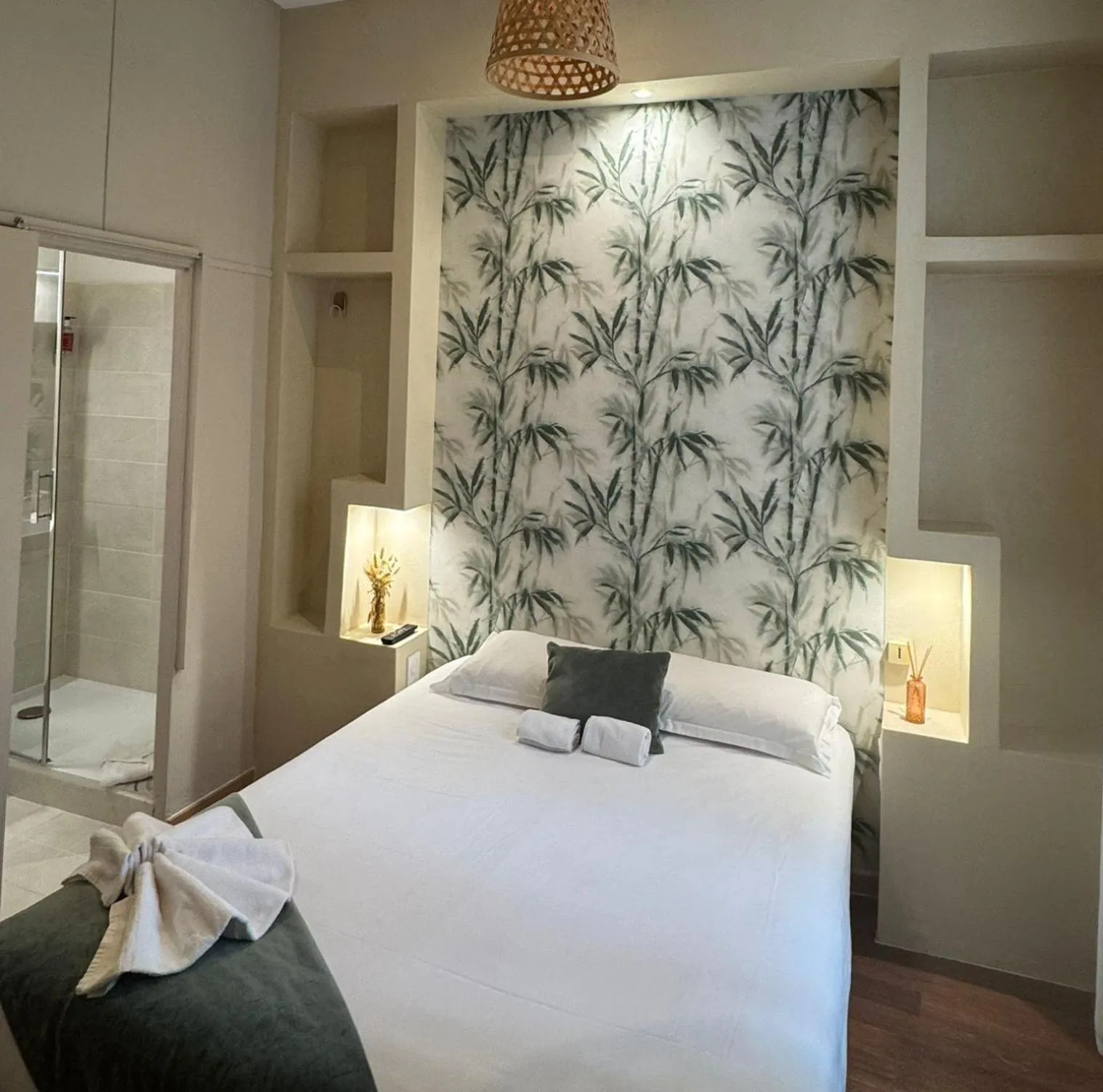 Bed in Hôtel Abalone - Centre Gare