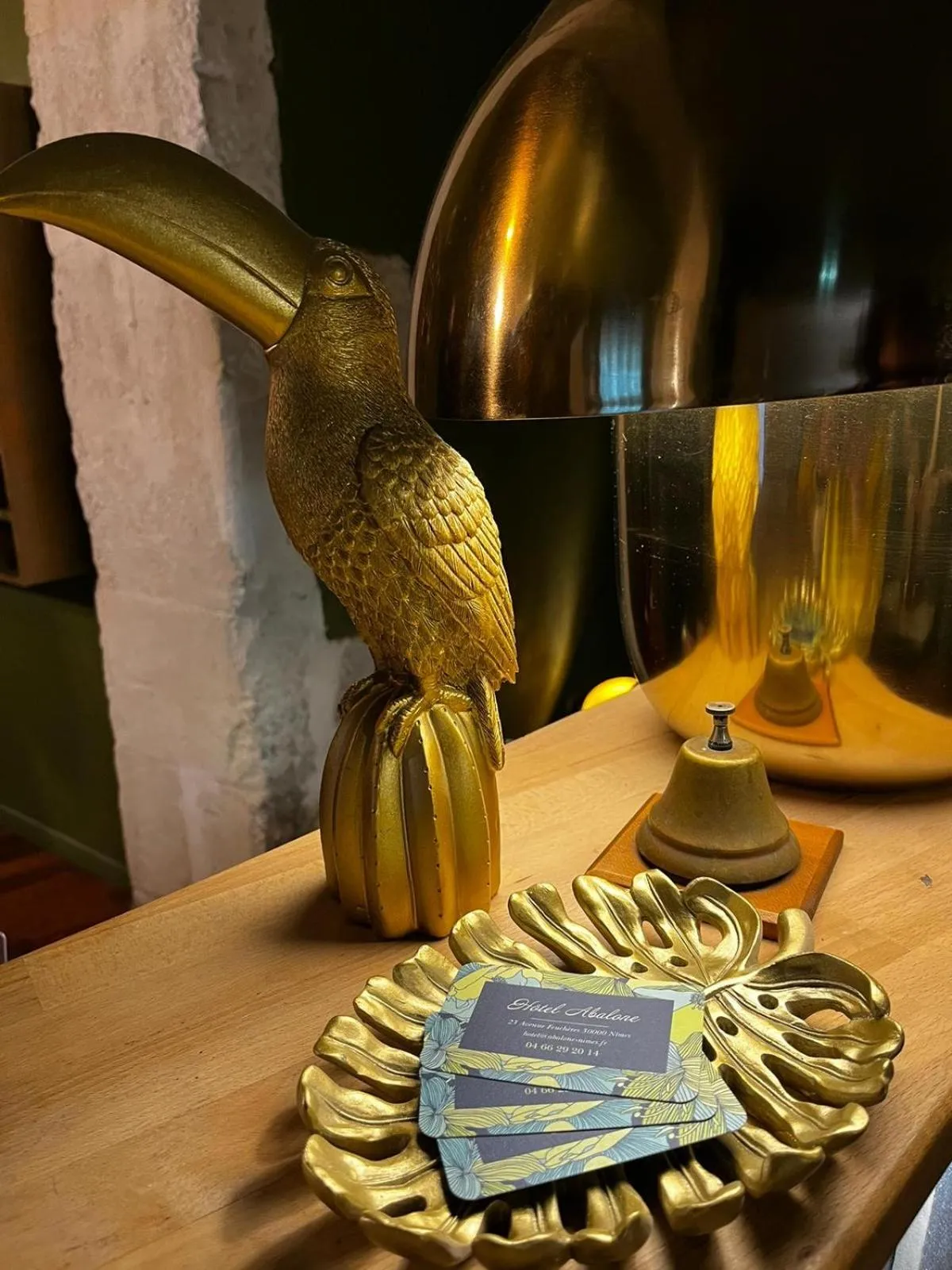 Decorative detail in Hôtel Abalone - Centre Gare