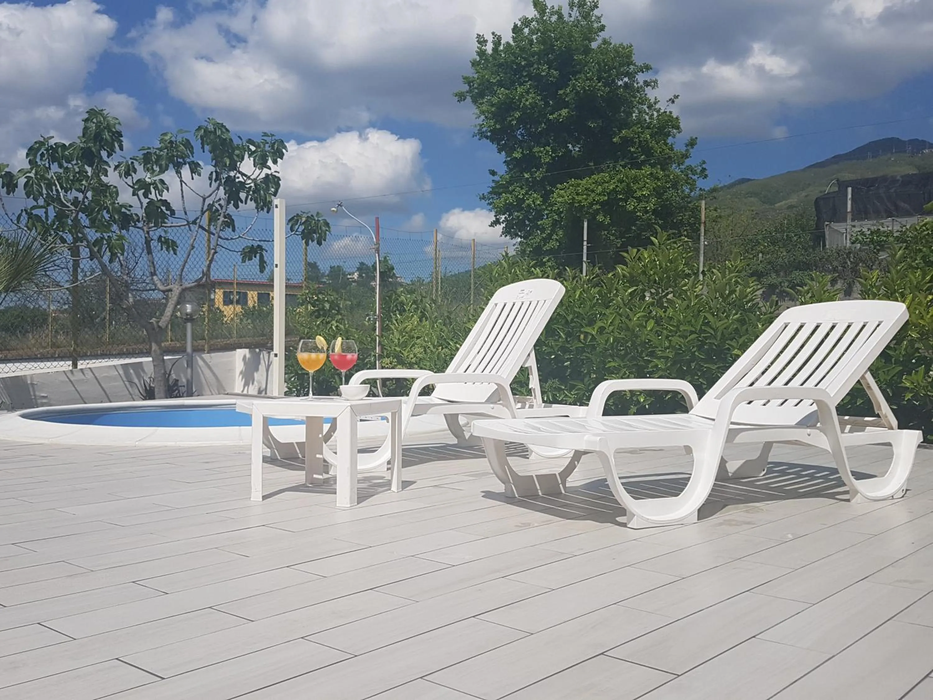 Garden in La Mariposa de La Reina