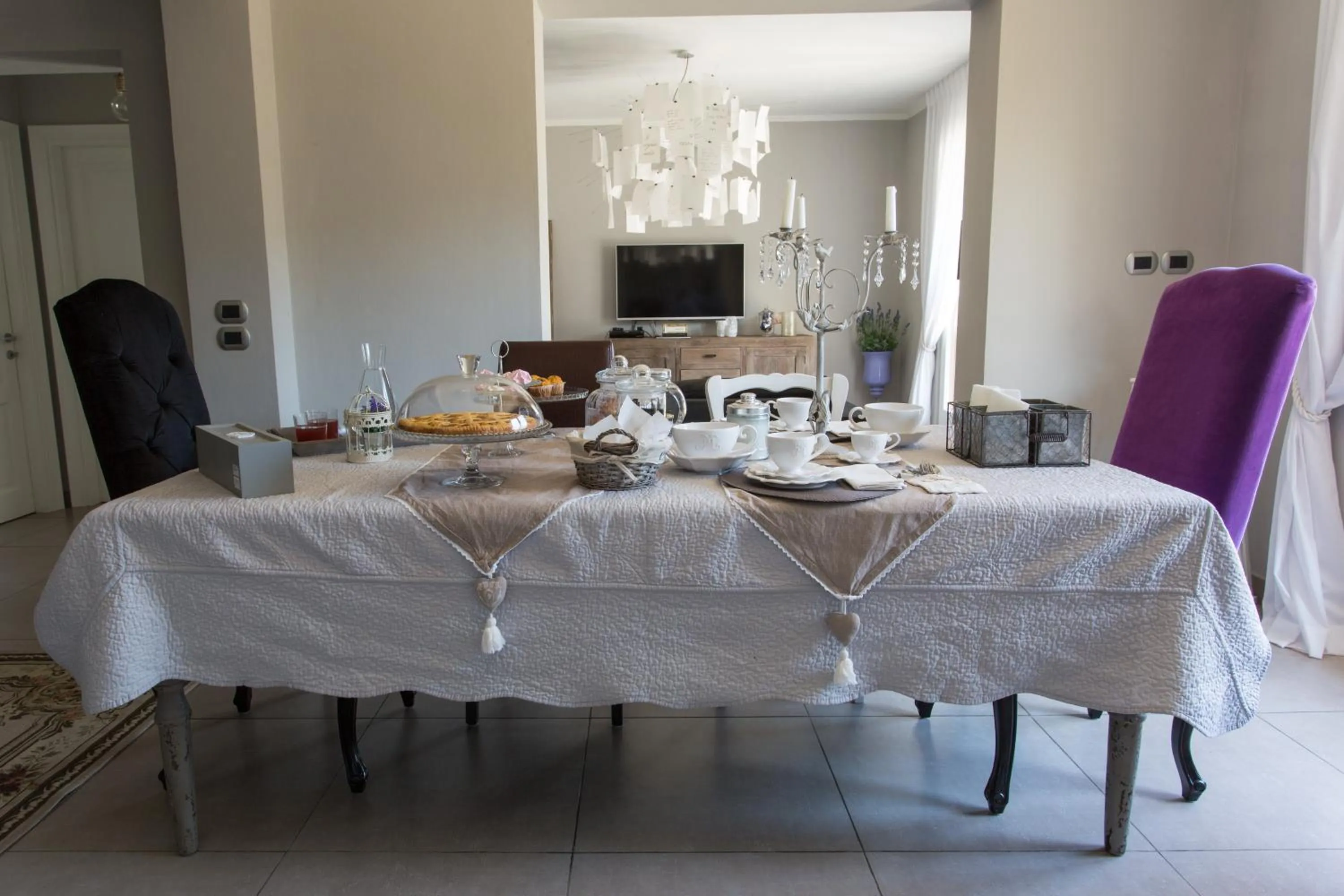 Italian breakfast in Casa Montalgallo