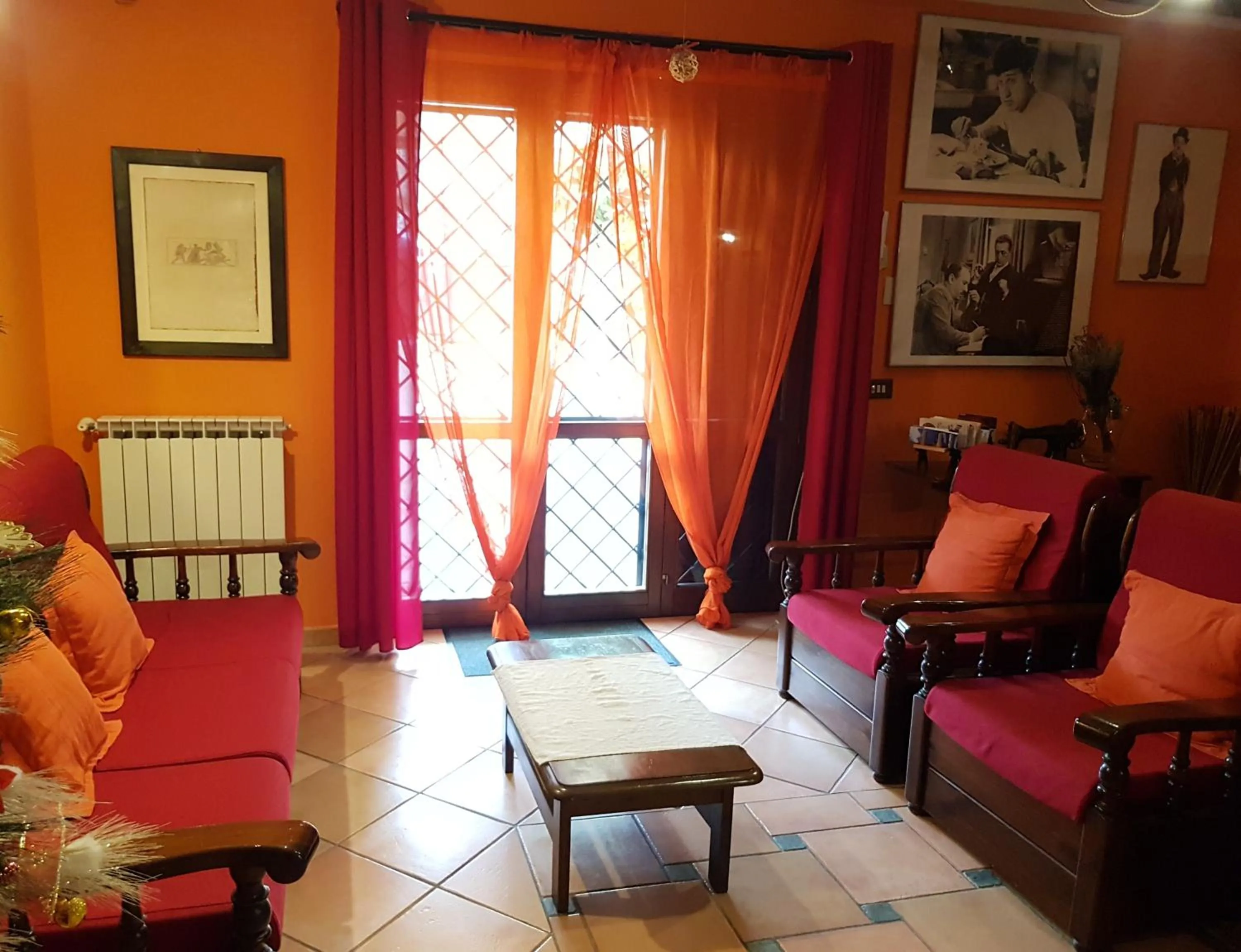 Living room in B&B Vista su Roma