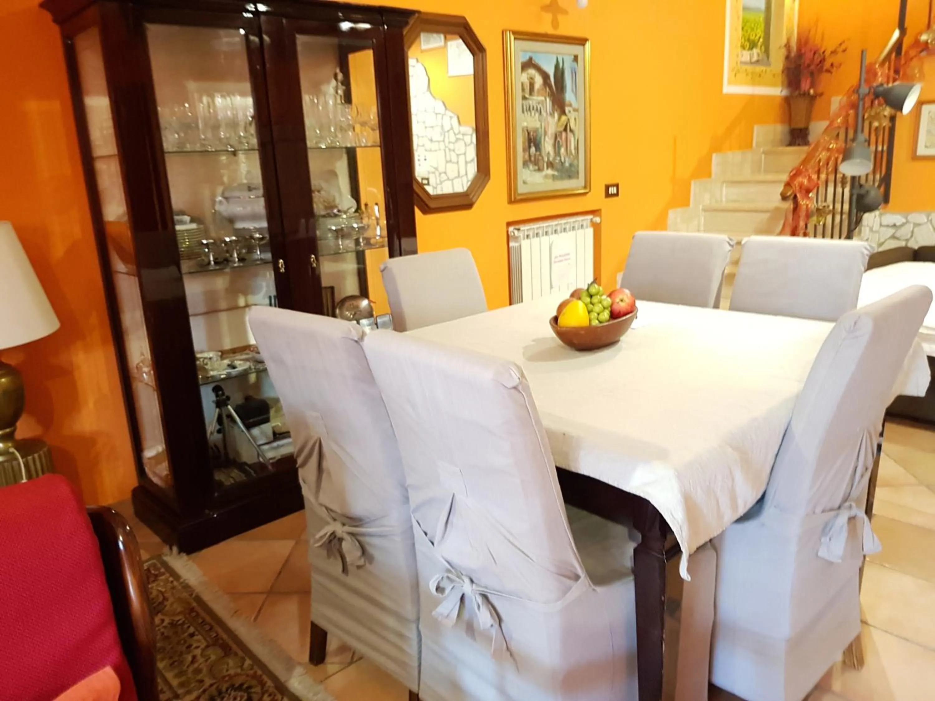 Seating area in B&B Vista su Roma