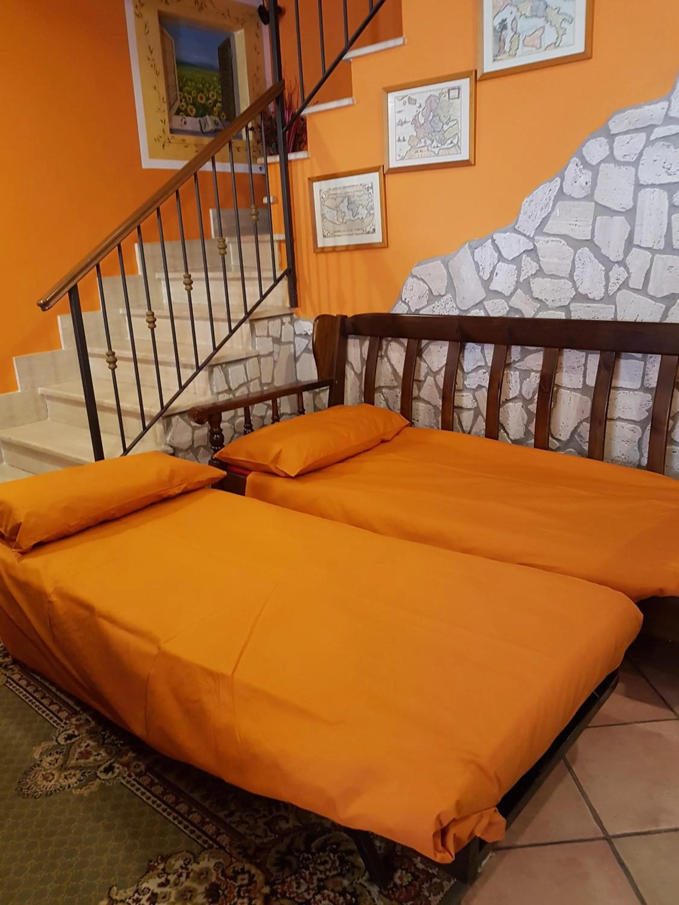 Bed in B&B Vista su Roma