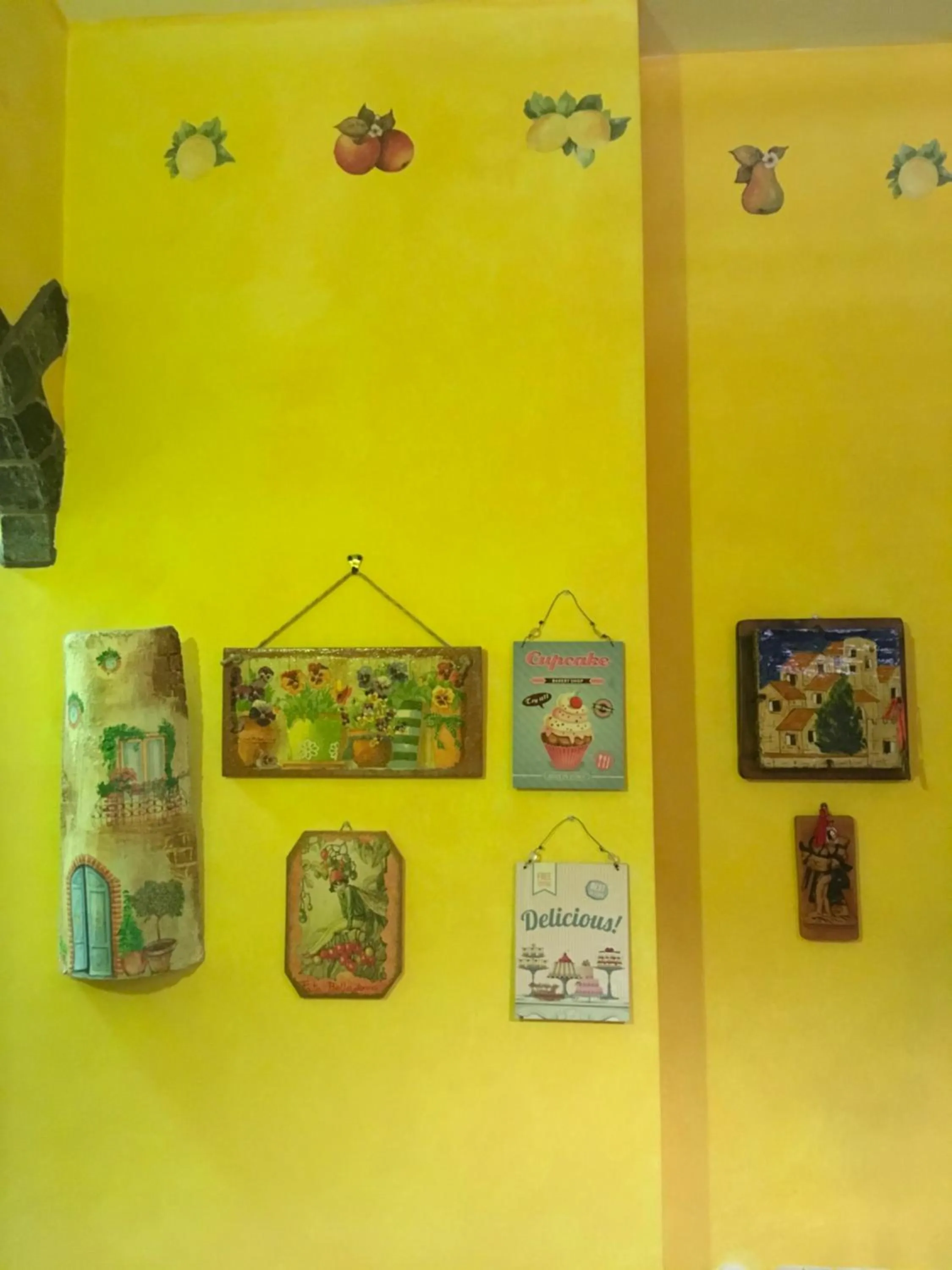 Decorative detail in B&B Vista su Roma