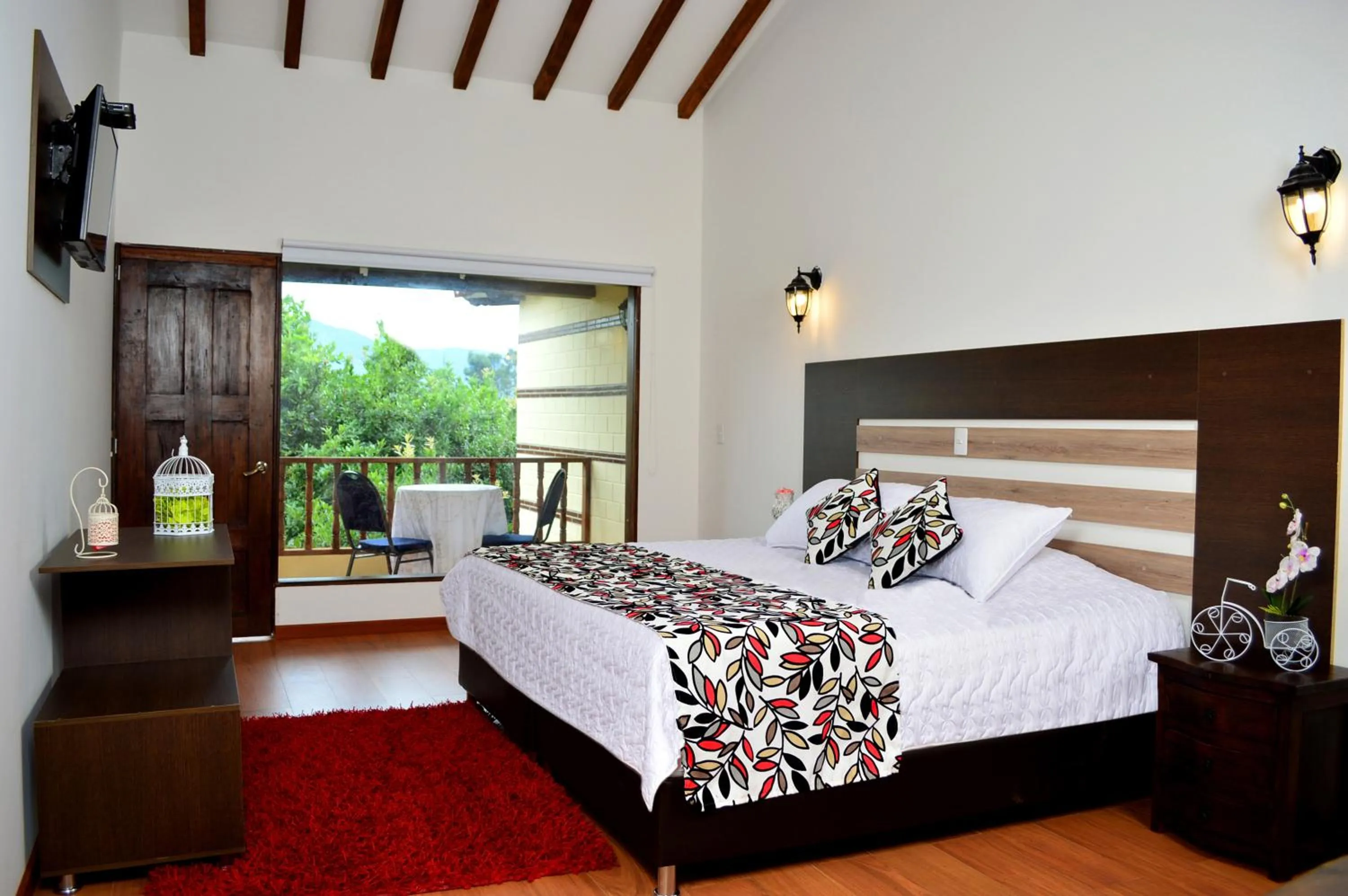 Bed in Hotel Campestre La Periquera