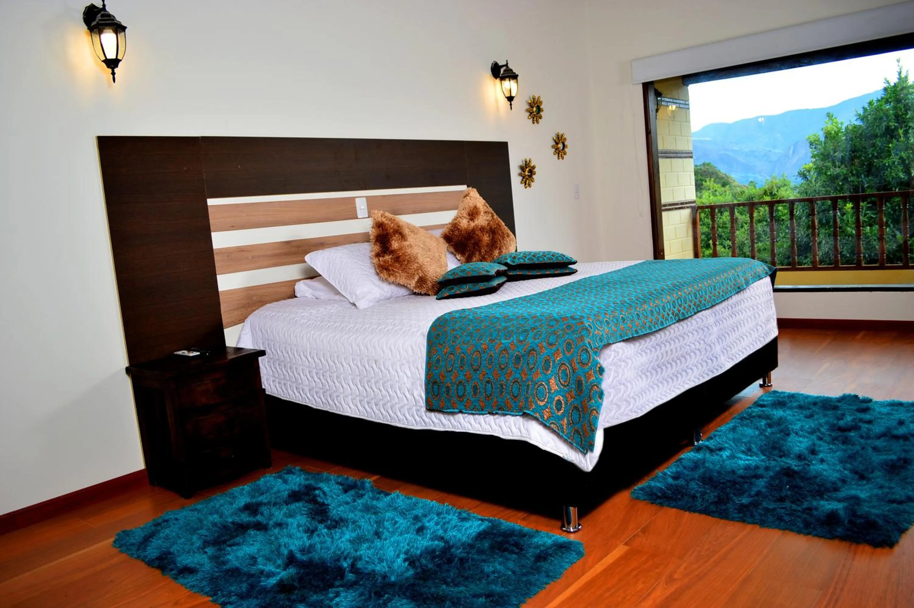 Bed in Hotel Campestre La Periquera