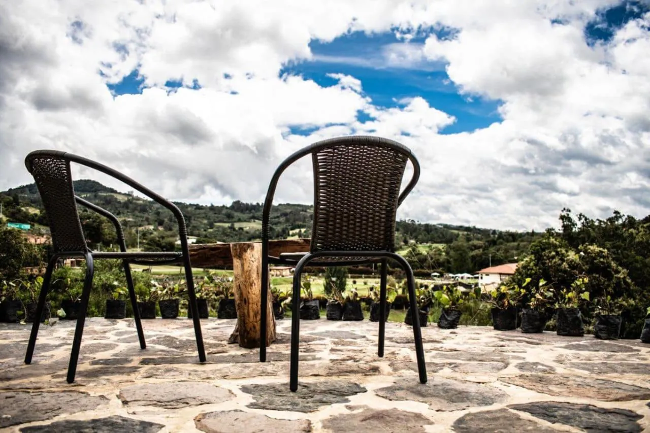 Natural landscape in Hotel Campestre La Periquera