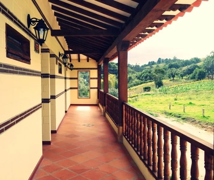 View (from property/room) in Hotel Campestre La Periquera