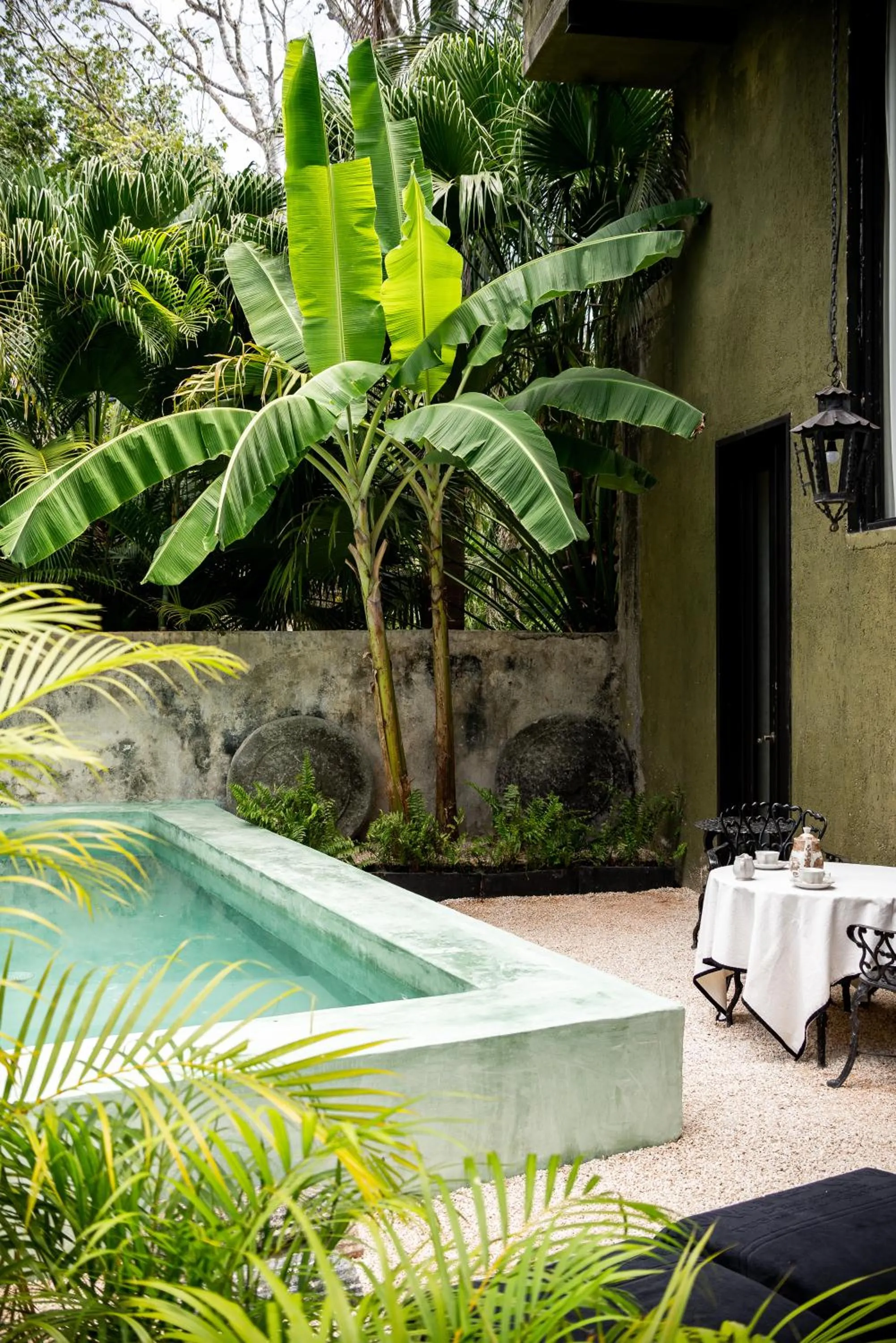 Pool view in Coqui Coqui Meson de Malleville - Valladolid