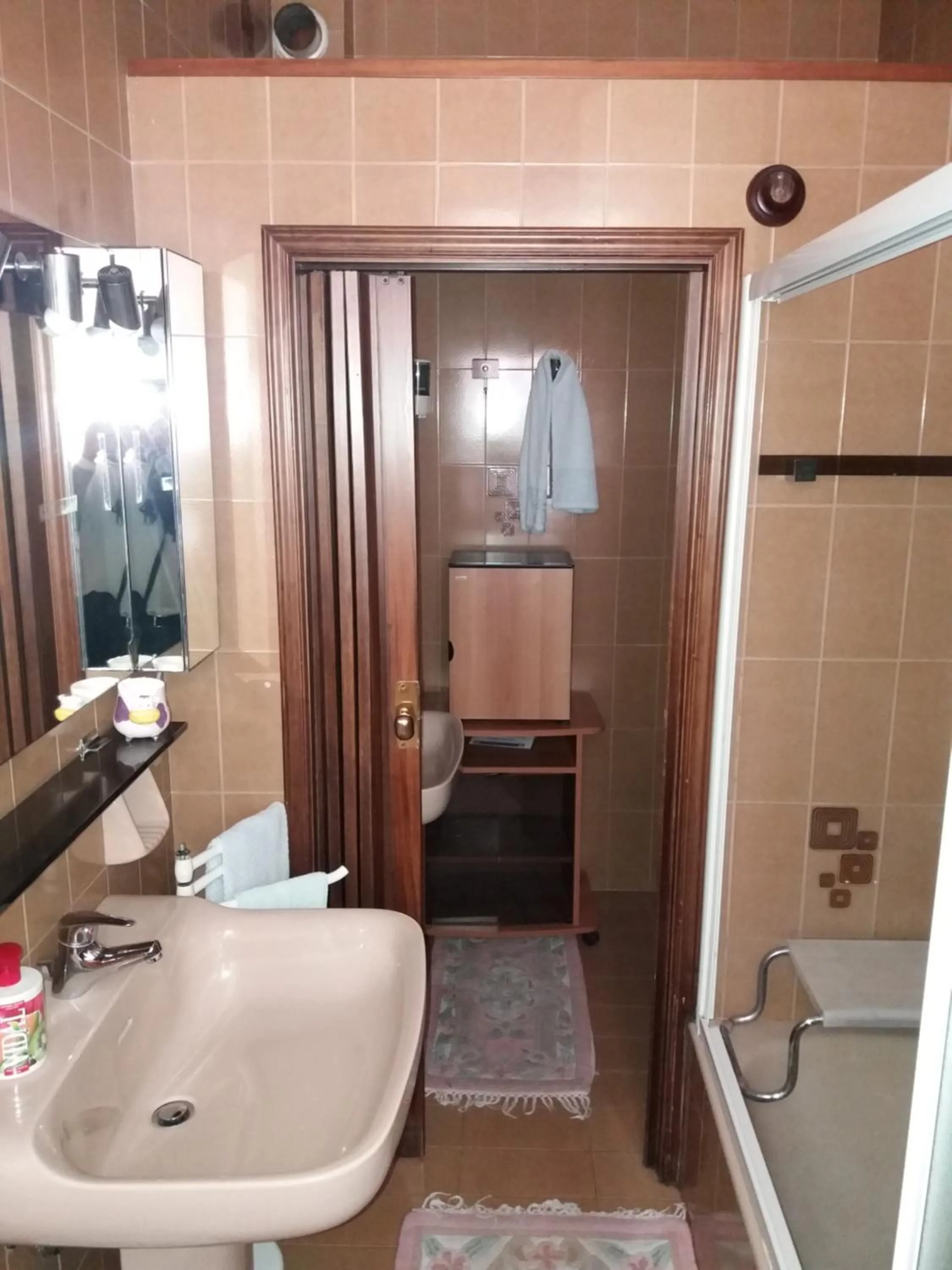 Bathroom in Sacco Bed&Breakfast