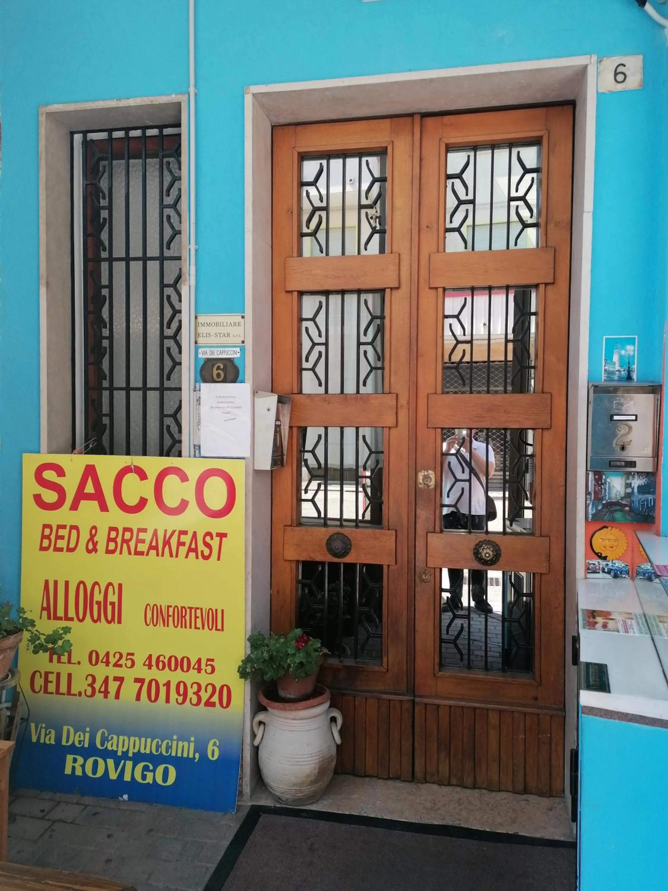 Facade/entrance in Sacco Bed&Breakfast