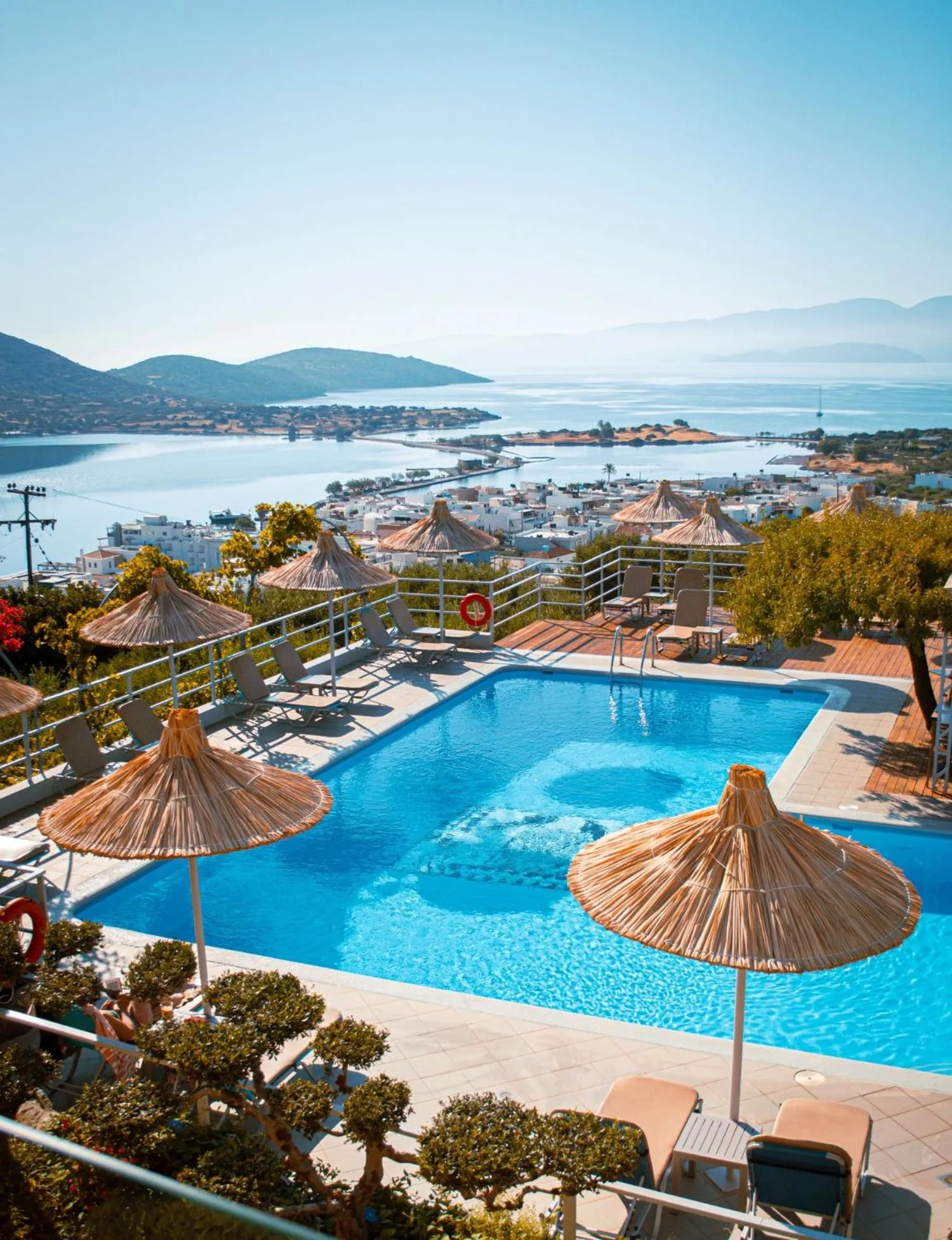 Sea view in Elounda Heights (Adults Only)