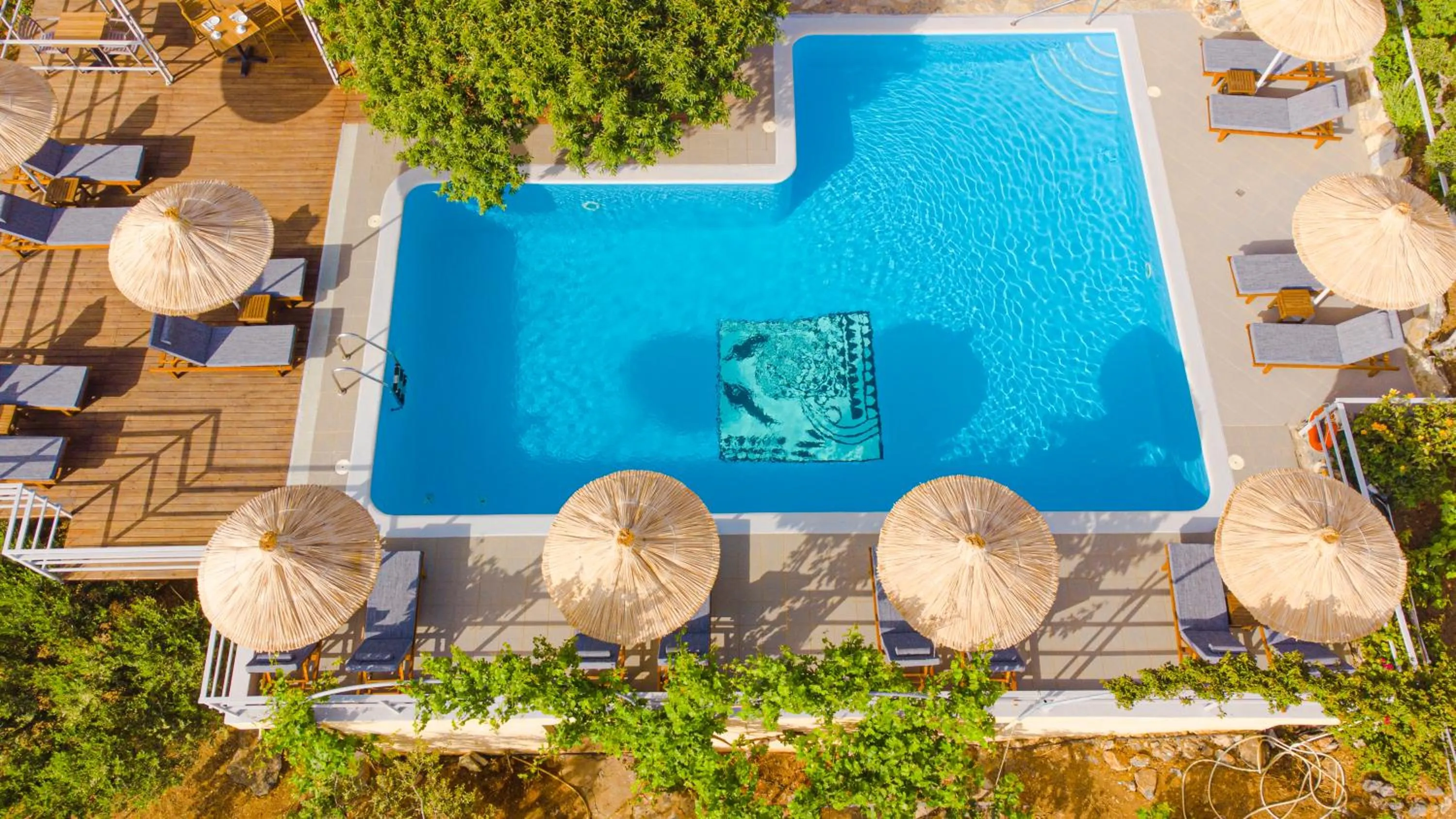 Swimming pool in Elounda Heights (Adults Only)