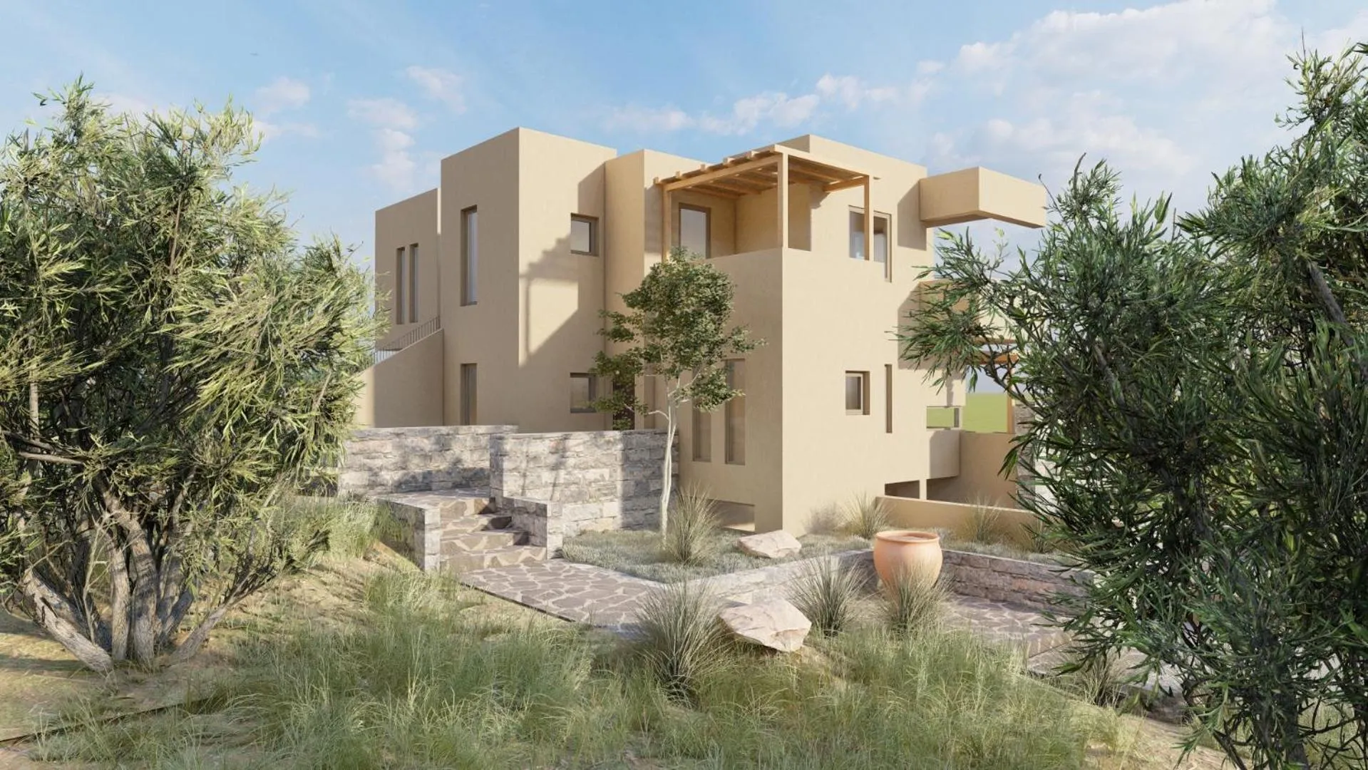 Garden in Elounda Heights (Adults Only)