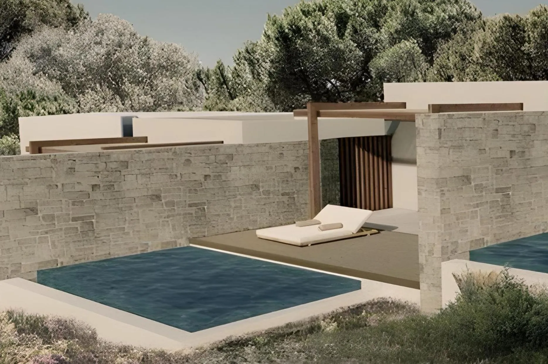 Swimming pool in Elounda Heights (Adults Only)